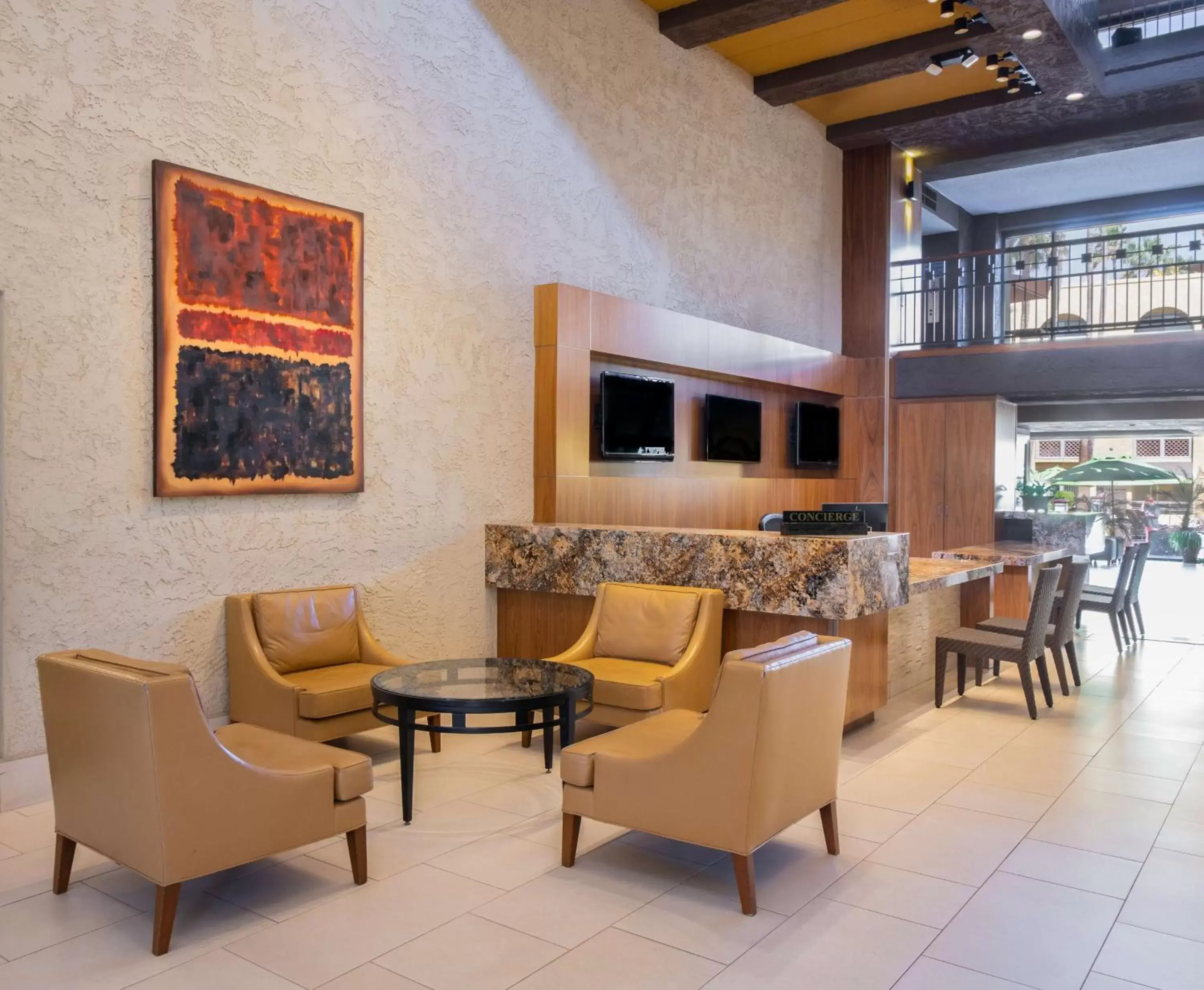 Lobby or reception in Hilton Phoenix Resort at the Peak Lobby or reception in Hilton Phoenix Resort at the Peak