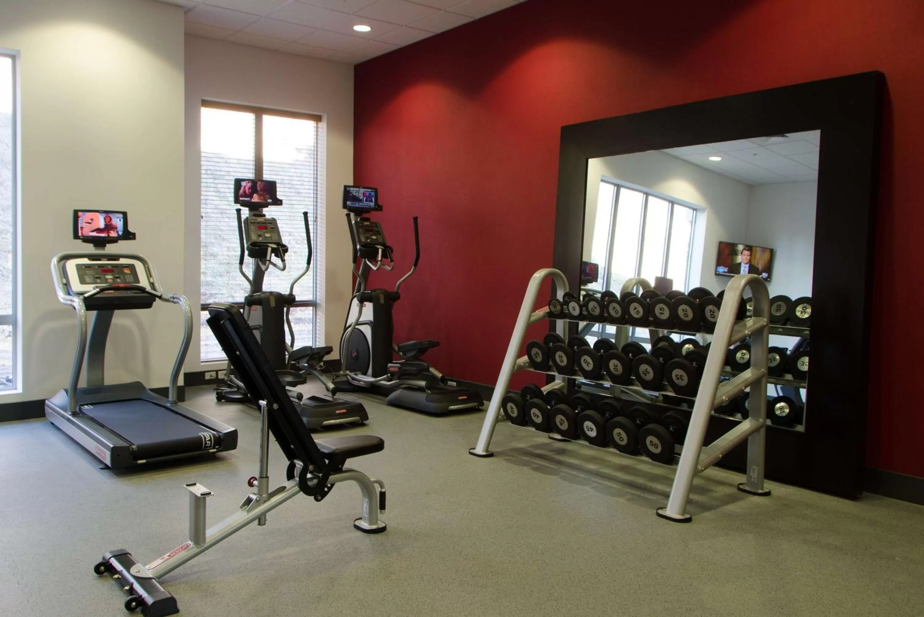 Fitness centre/facilities in Hilton Garden Inn Hickory