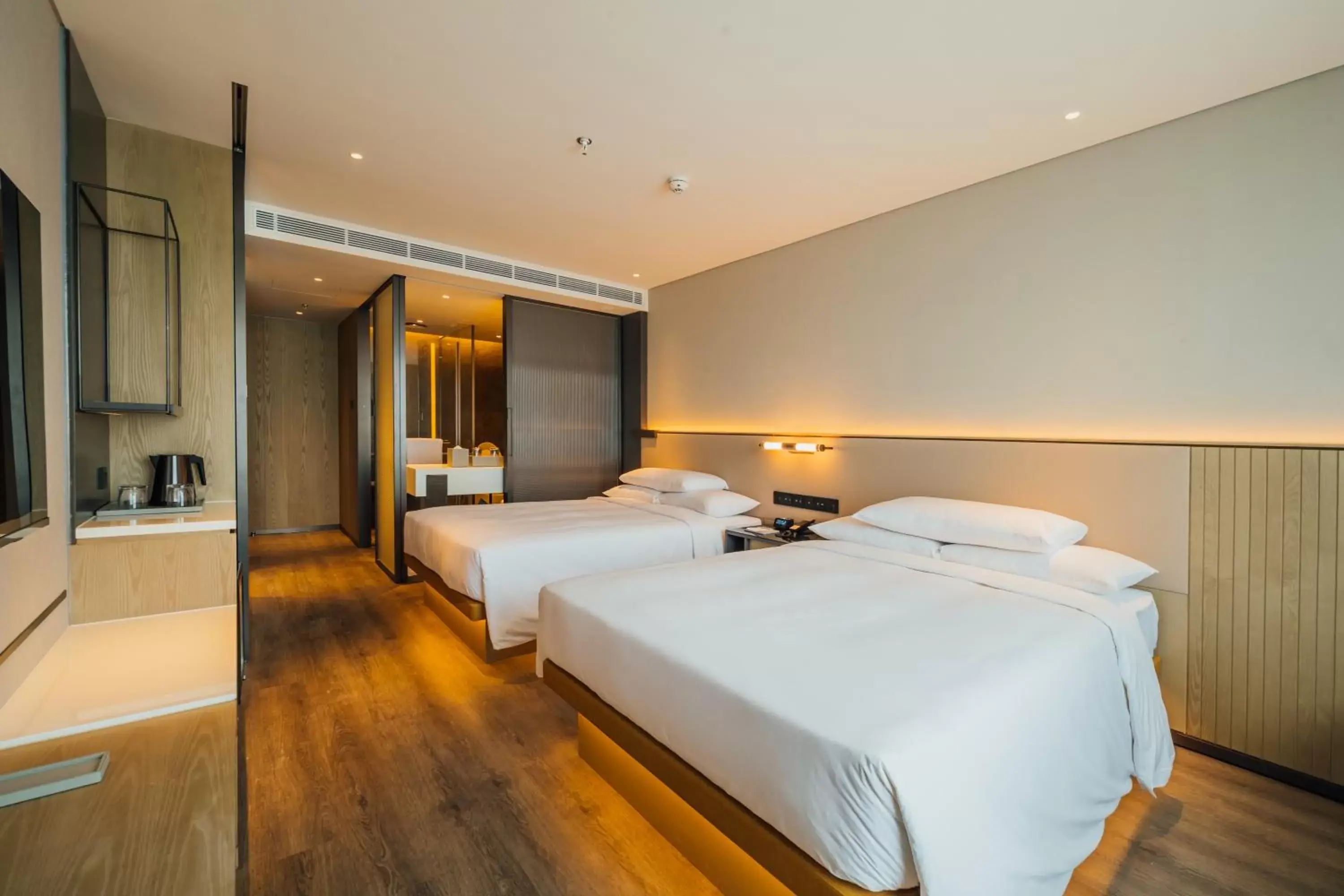 Bedroom, Bed in AC Hotel by Marriott Suzhou China