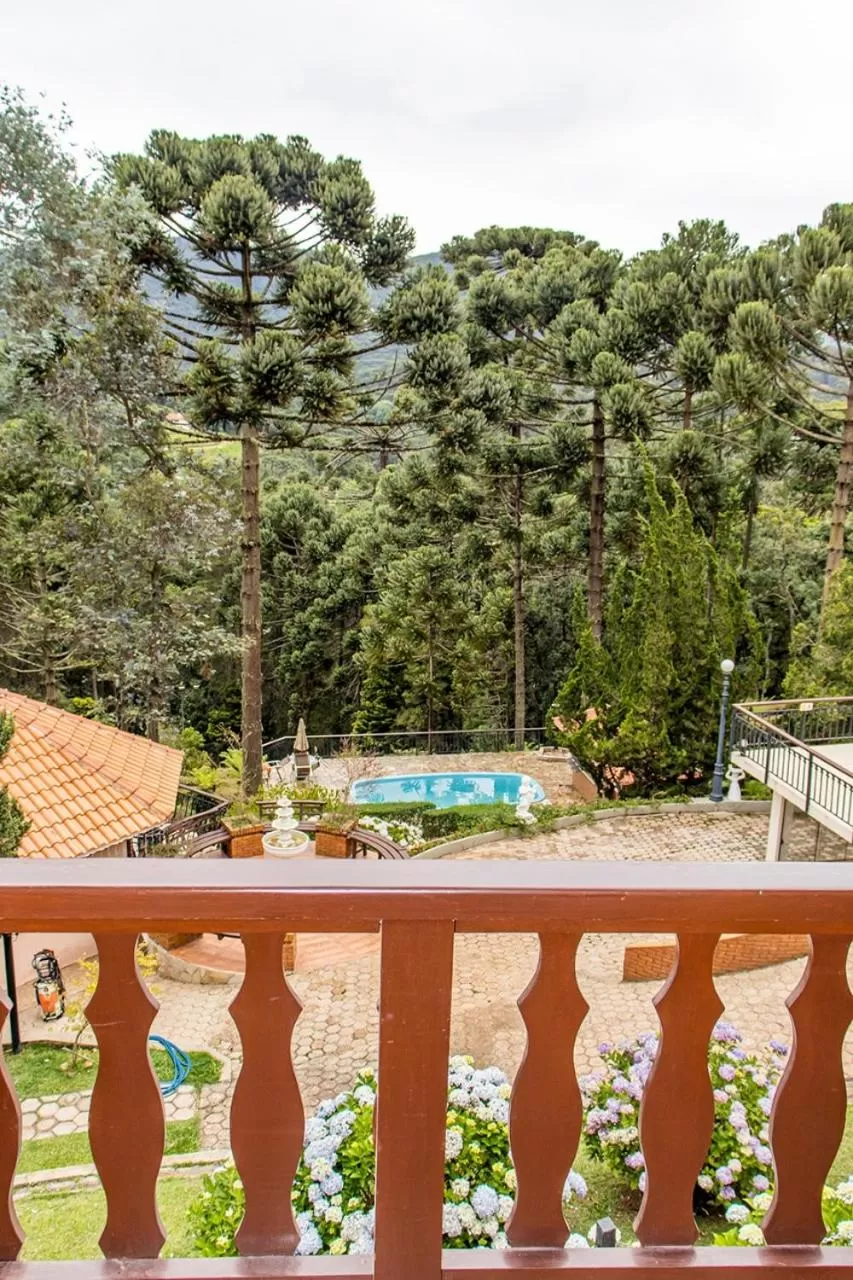 Patio in Pousada Ricanto Amore Mio