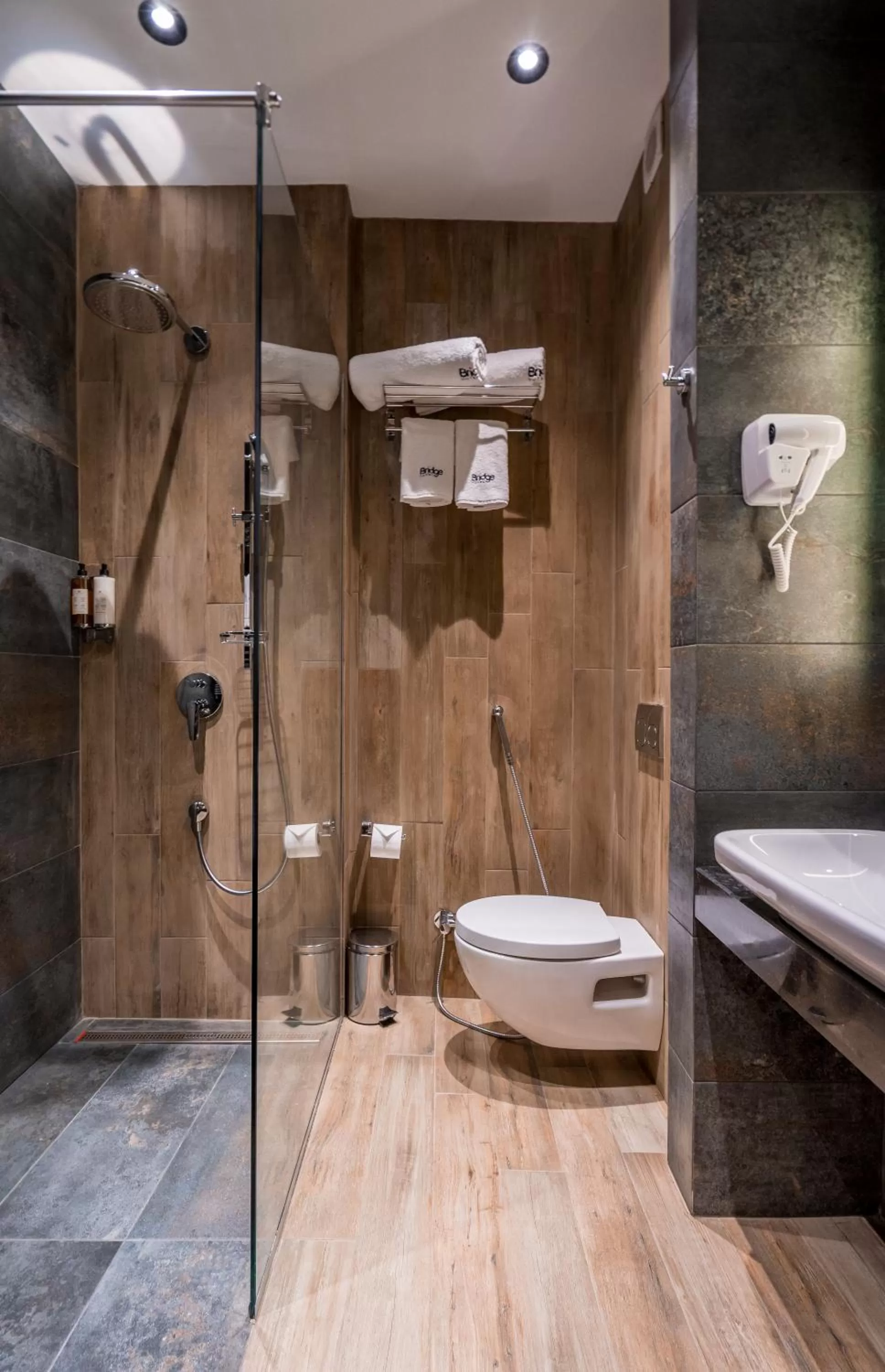 Bathroom in Bridge Hotel