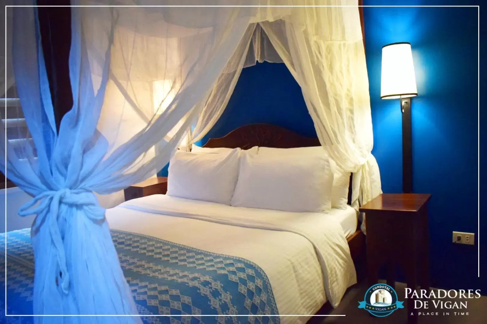 Bed in Paradores de Vigan Bed in Paradores de Vigan