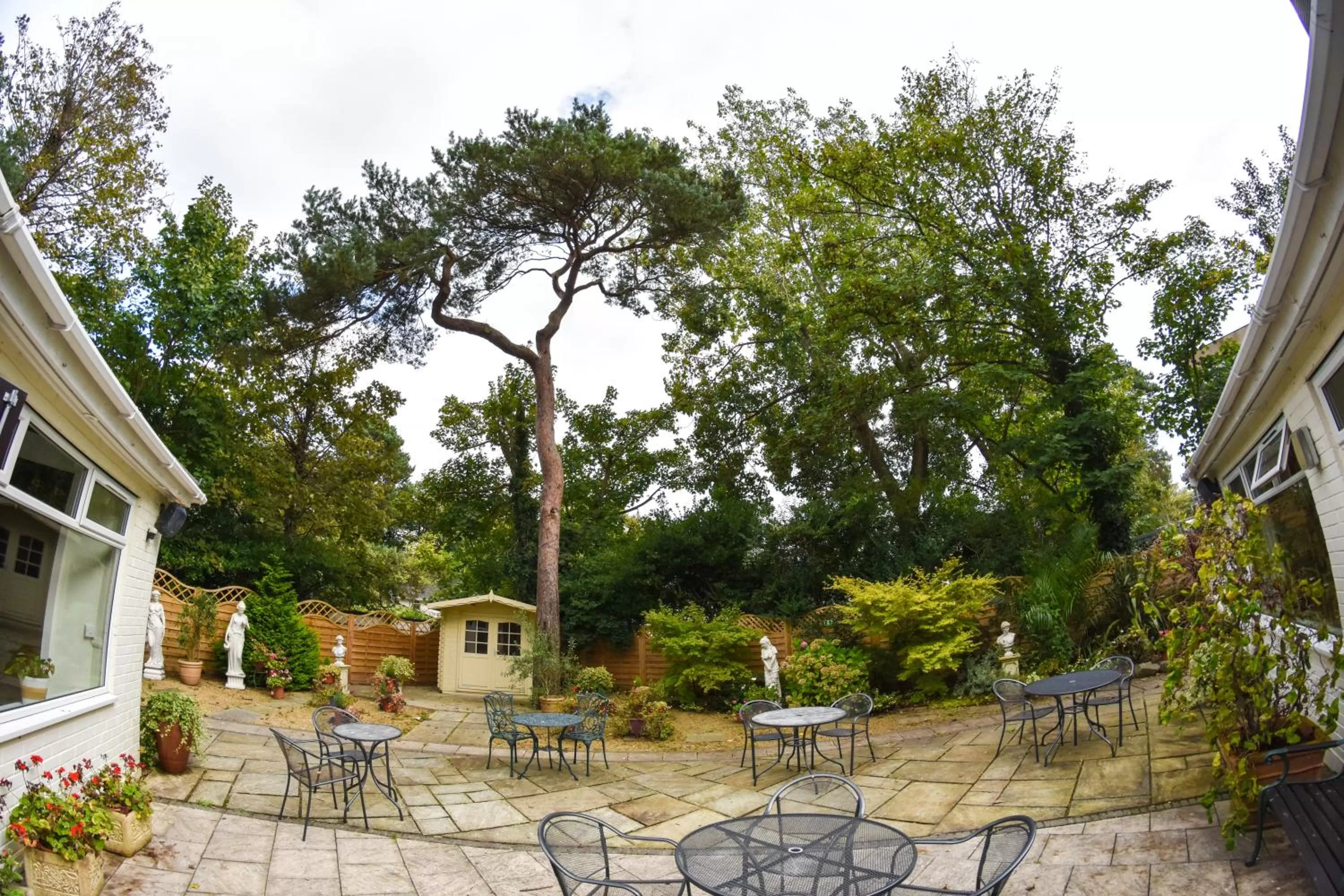 Patio in The Mayfair Hotel