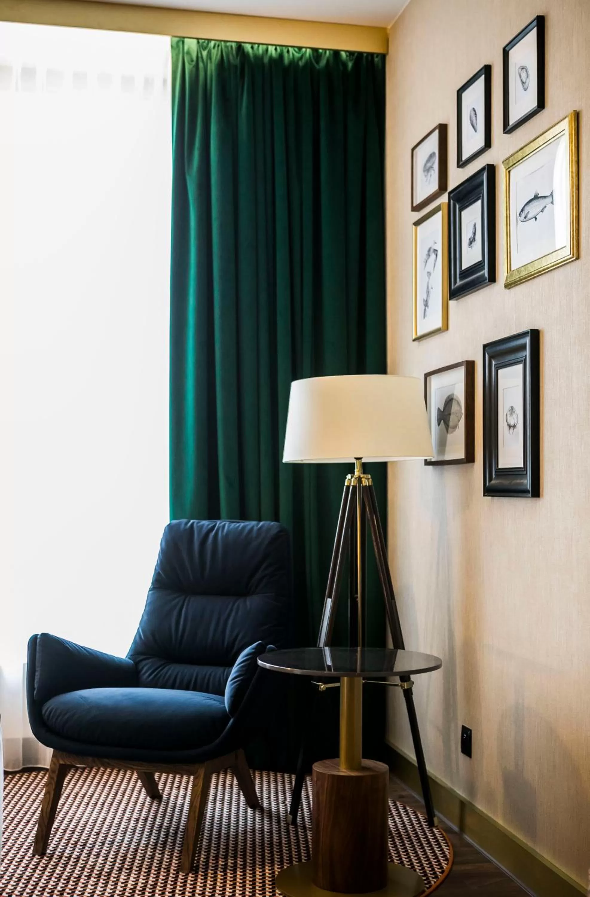 Seating area in Radisson Blu Hotel Sopot