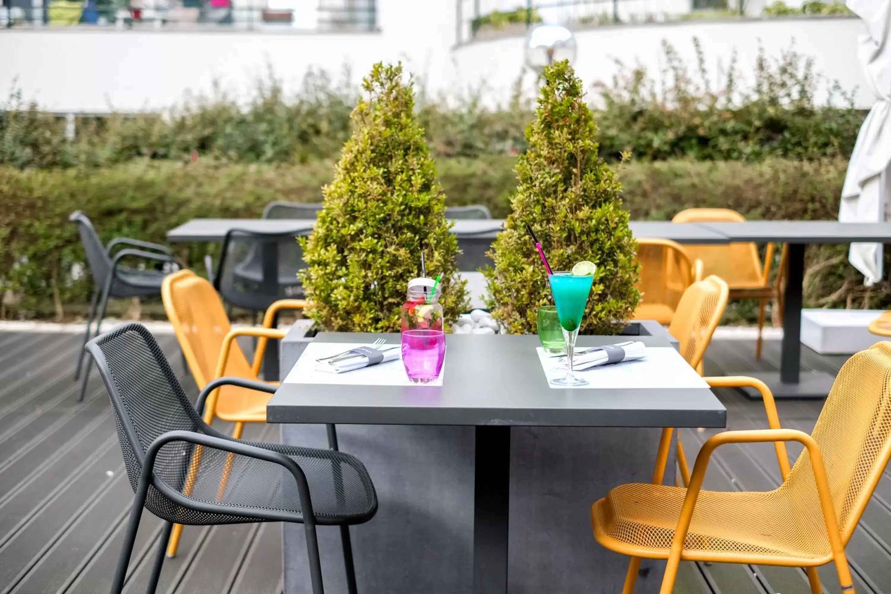 Patio in Novotel Paris Charenton le Pont