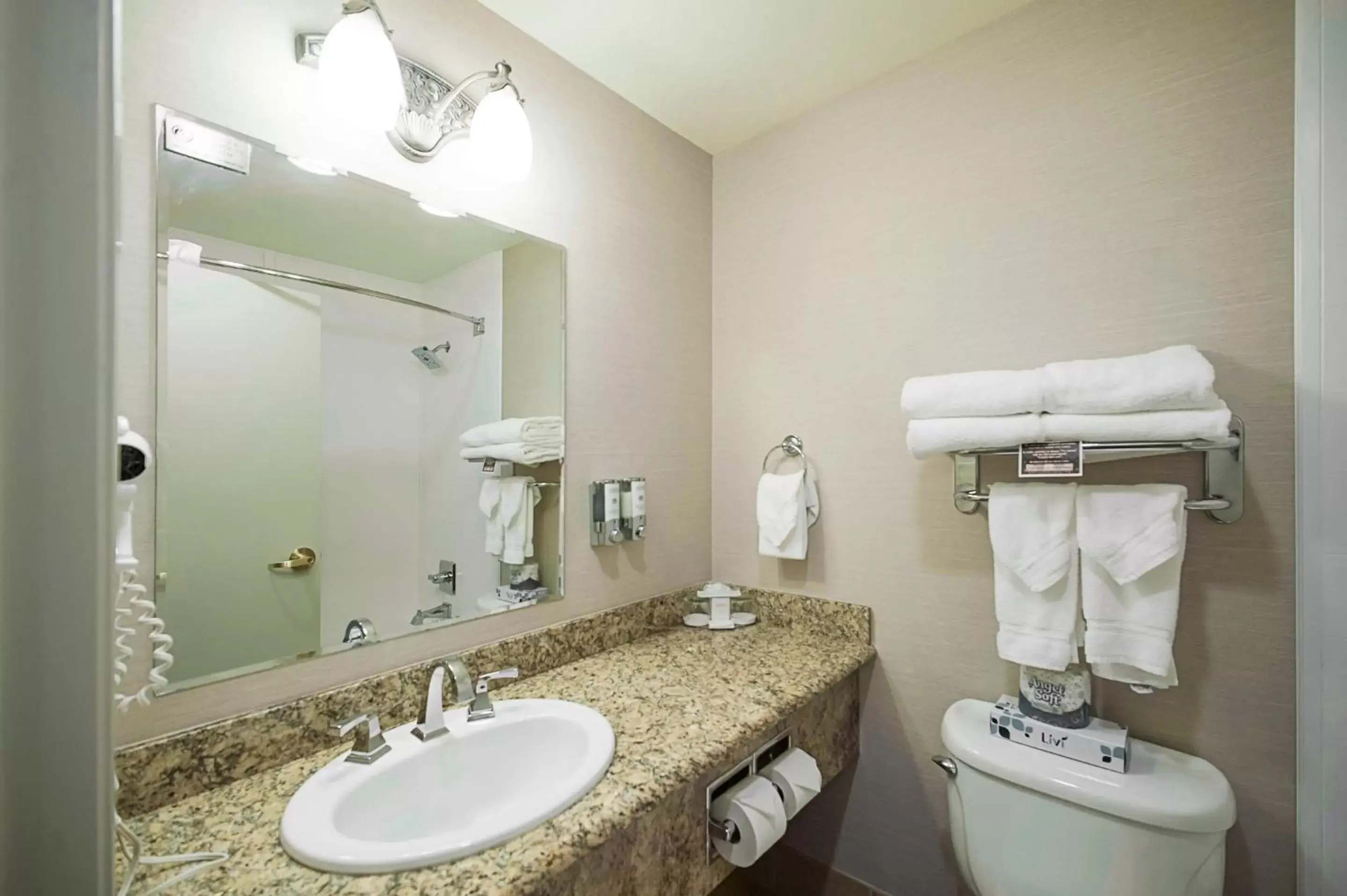 Bathroom in Marcus Whitman Hotel and Conference Center