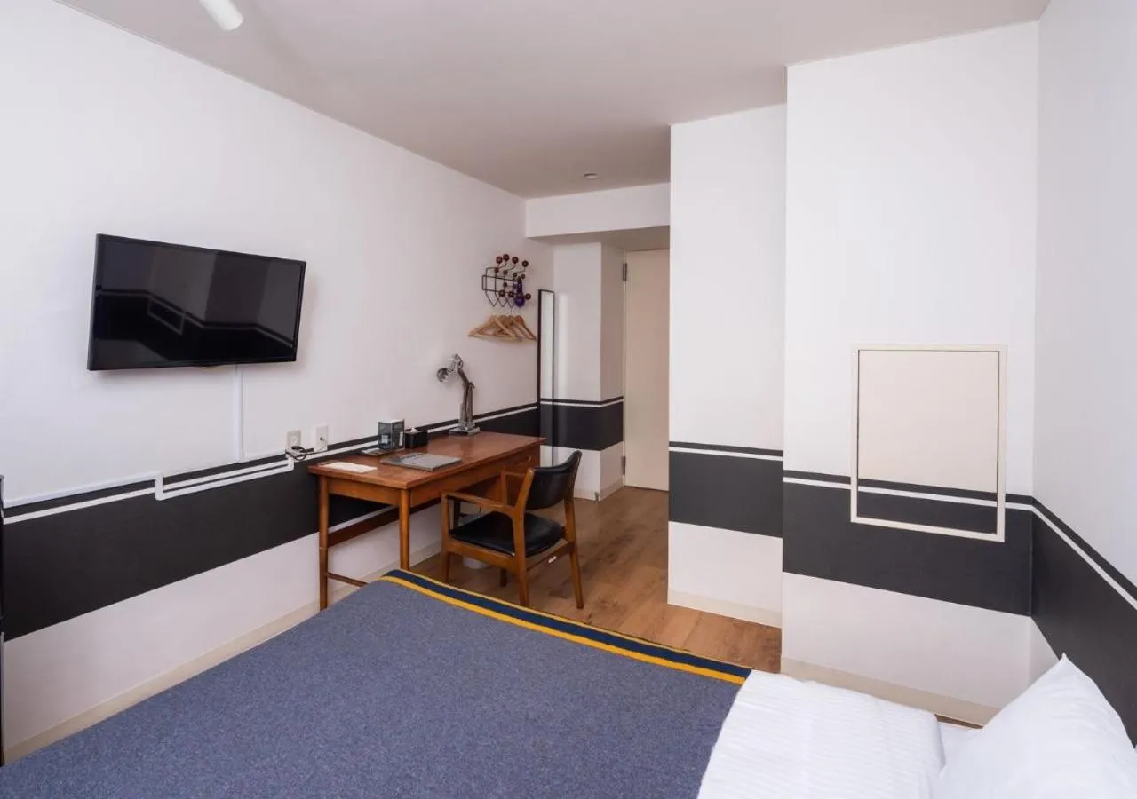 TV and multimedia, Bed in Hotel Graphy Nezu