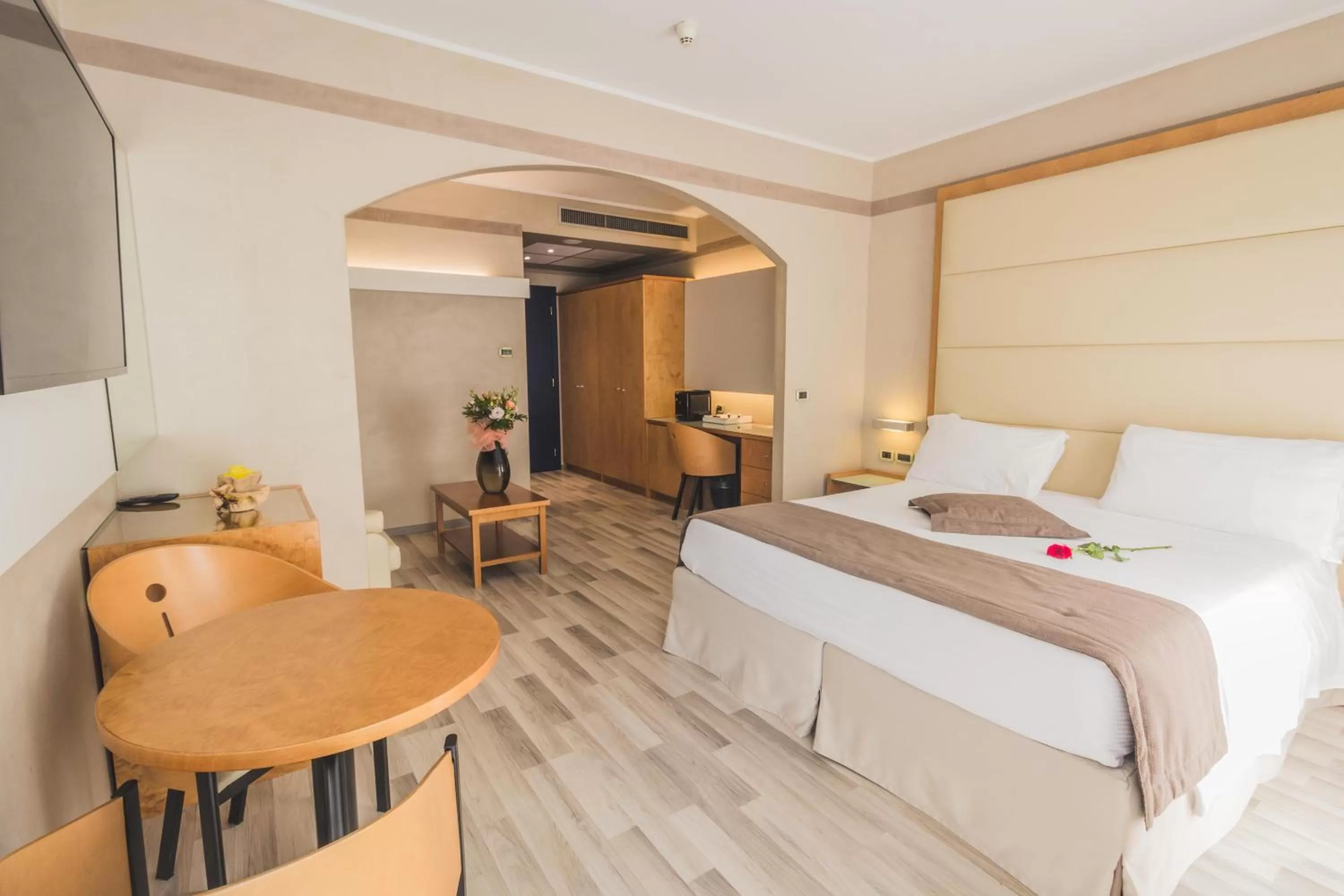 Bed in Park Hotel Ai Pini & Restaurant Ai Pini