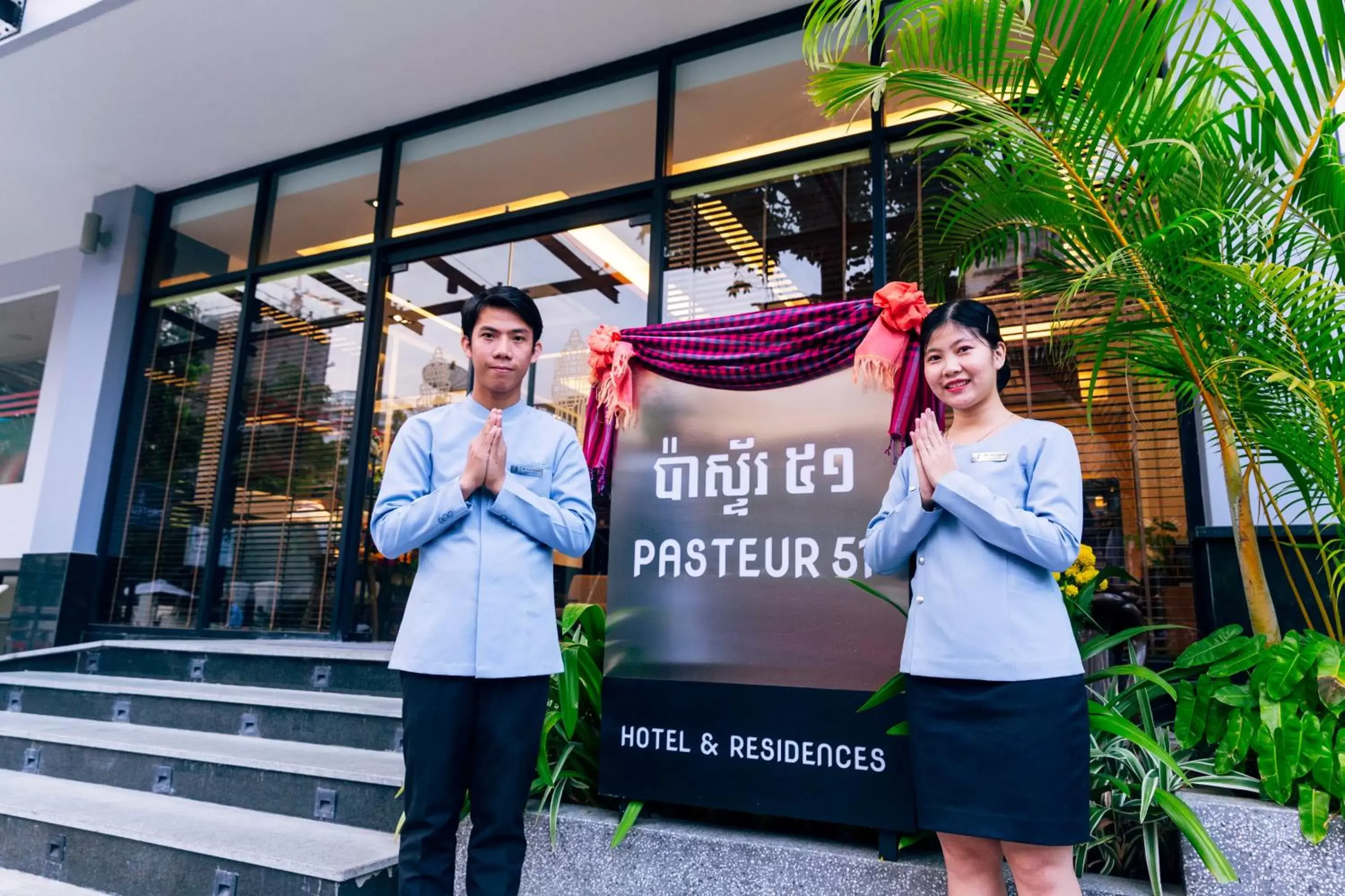 Staff in Phnom Penh 51 Hotel