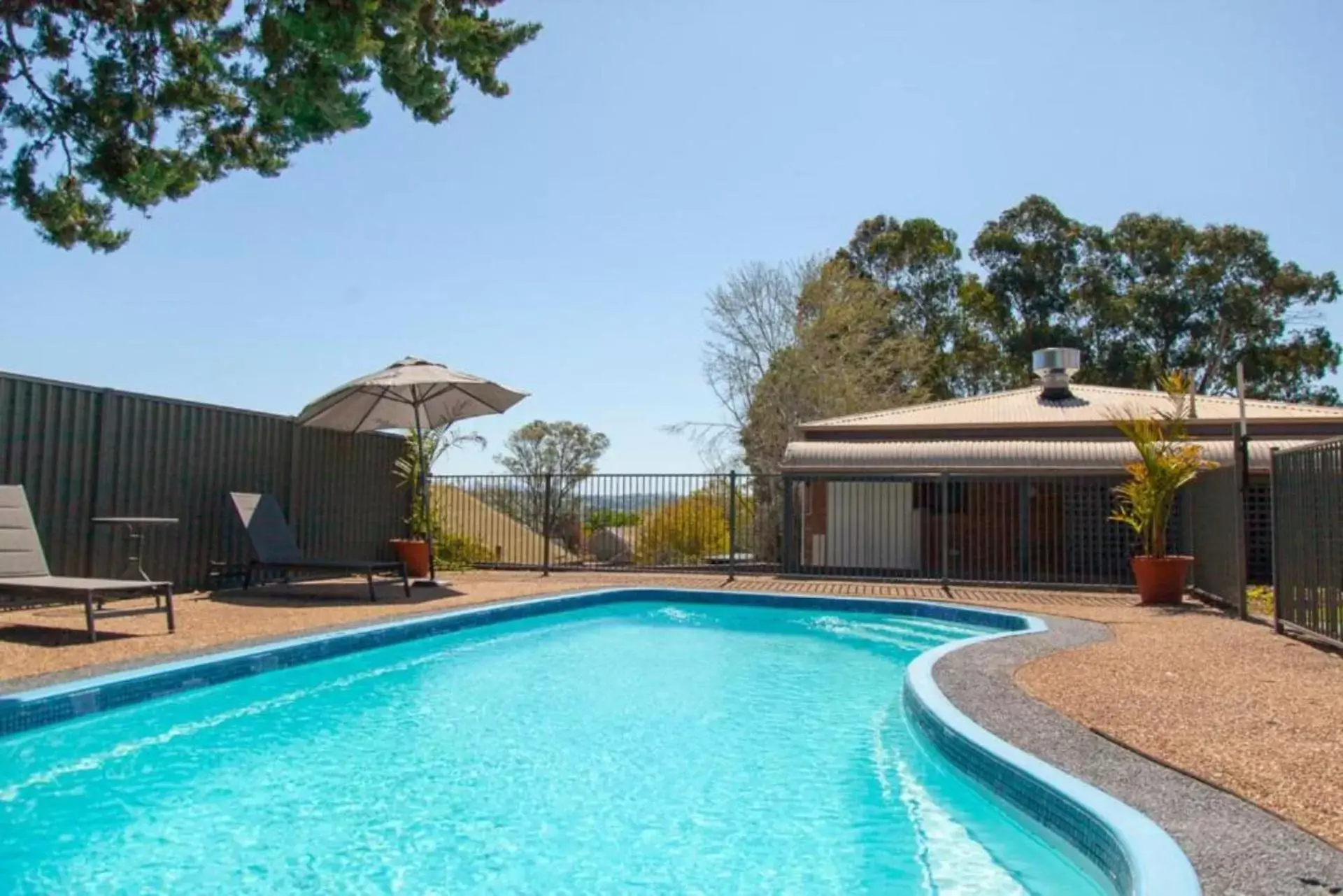 Pool view, Swimming Pool in Bega Downs Motor Inn