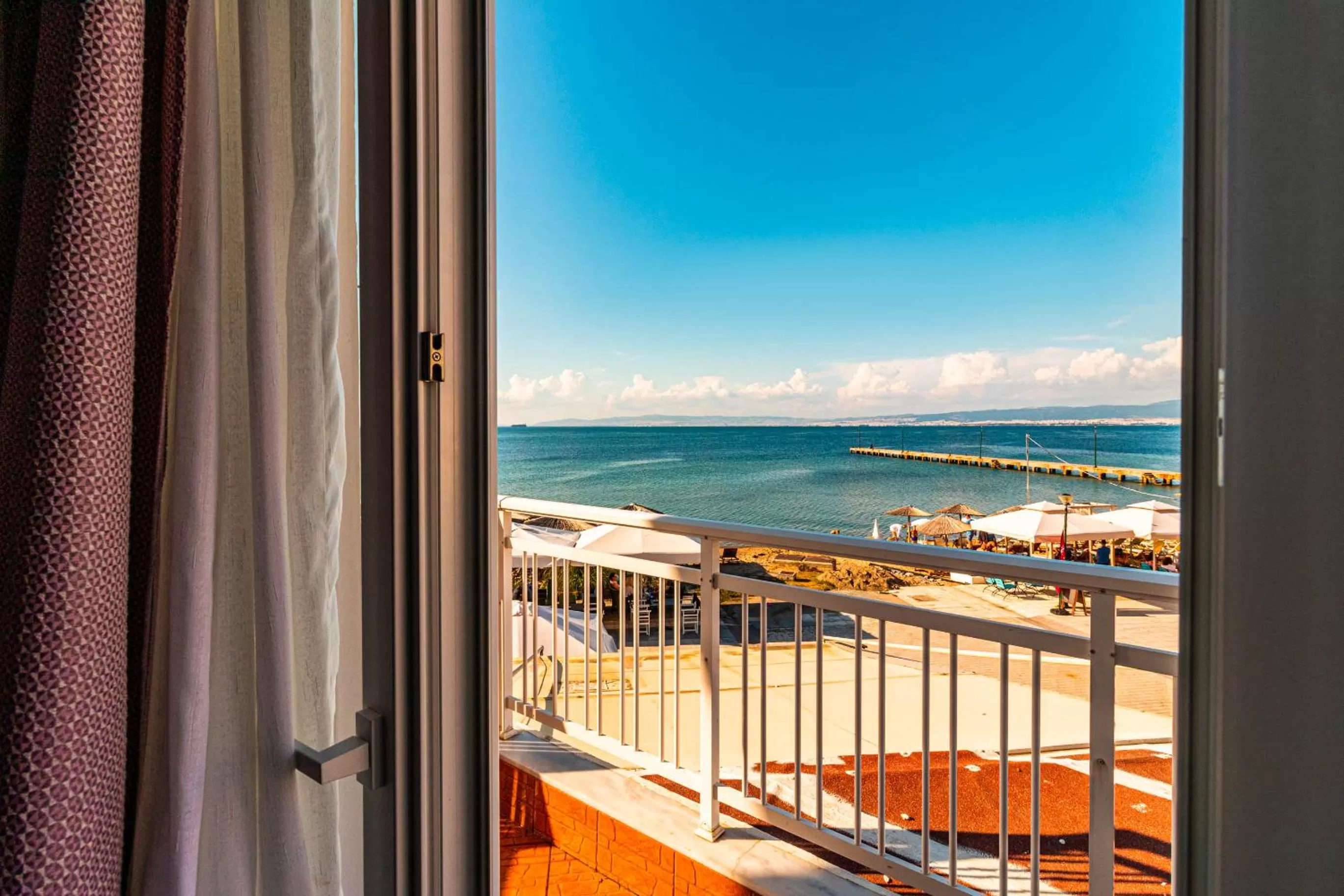 Sea view in Aegean Blue Seaview Studios