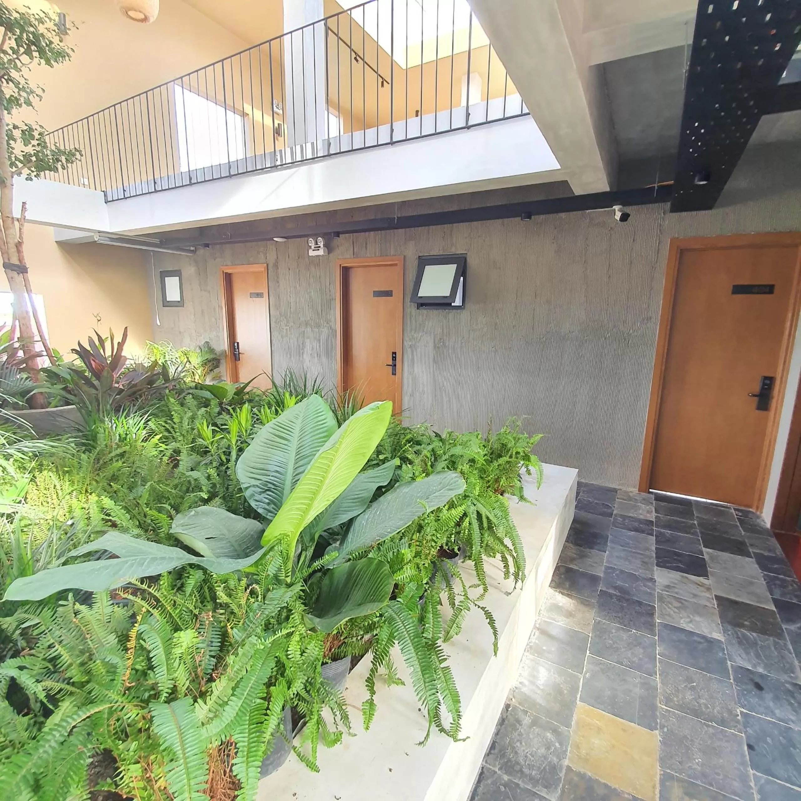 Patio in Cagina Boutique Hostel