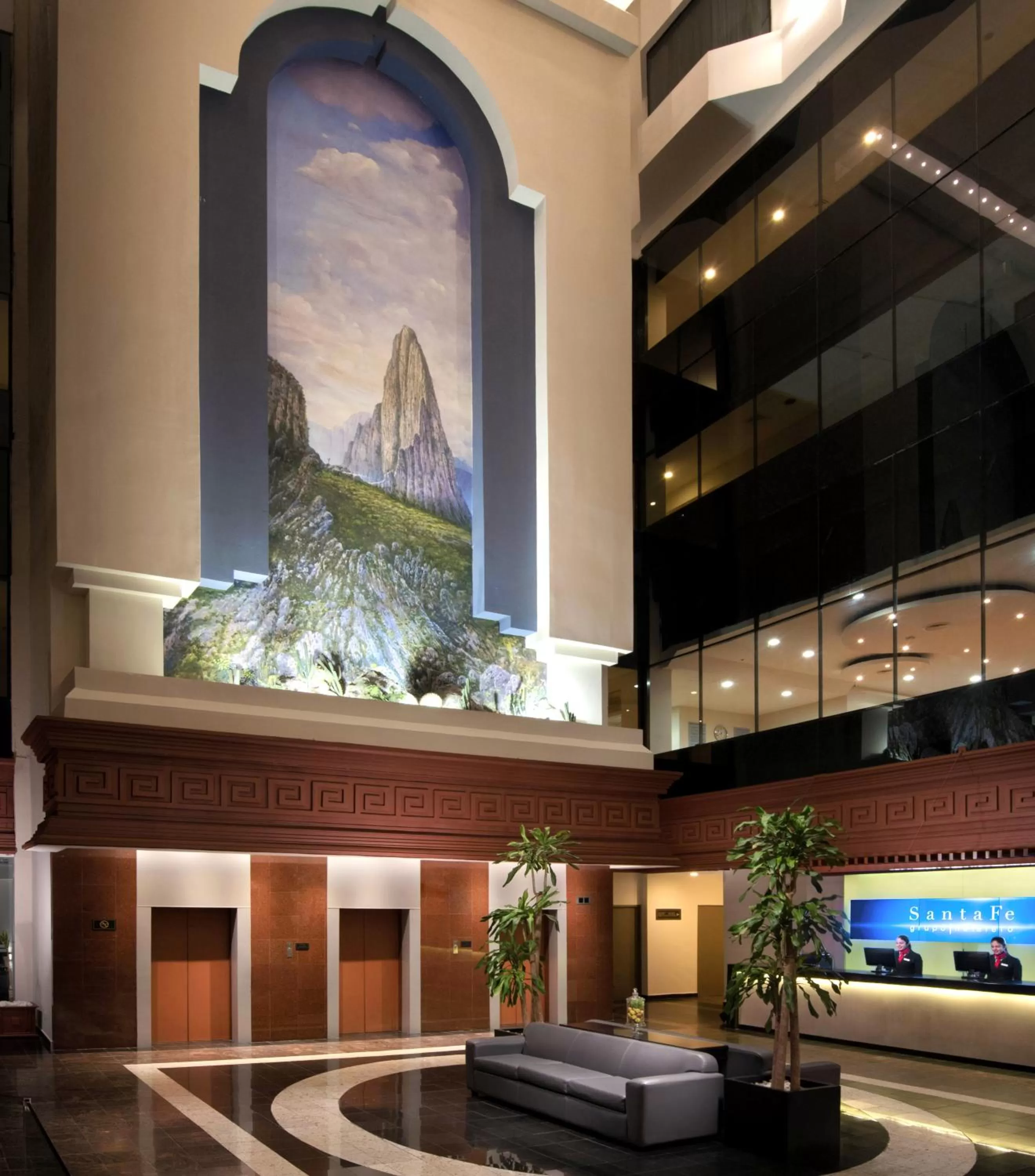 Lobby or reception in Krystal Monterrey