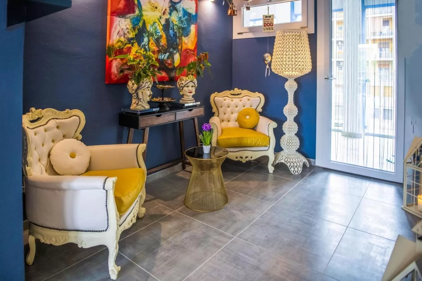 Seating area in Boutique Hotel Ferrara