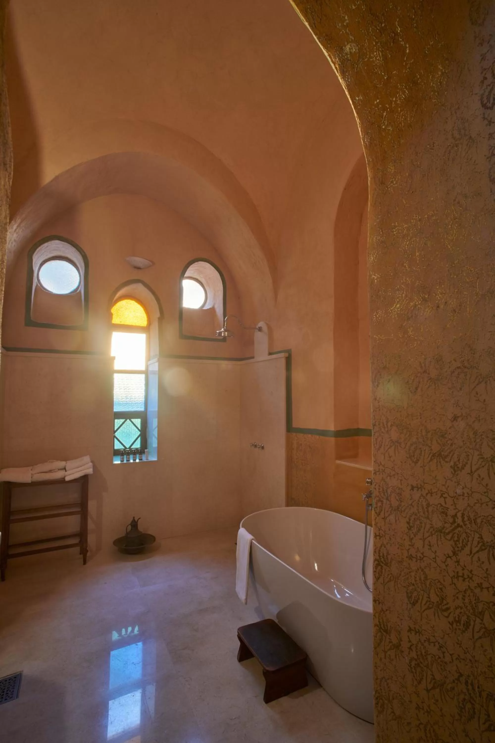 Toilet in Al Moudira Hotel