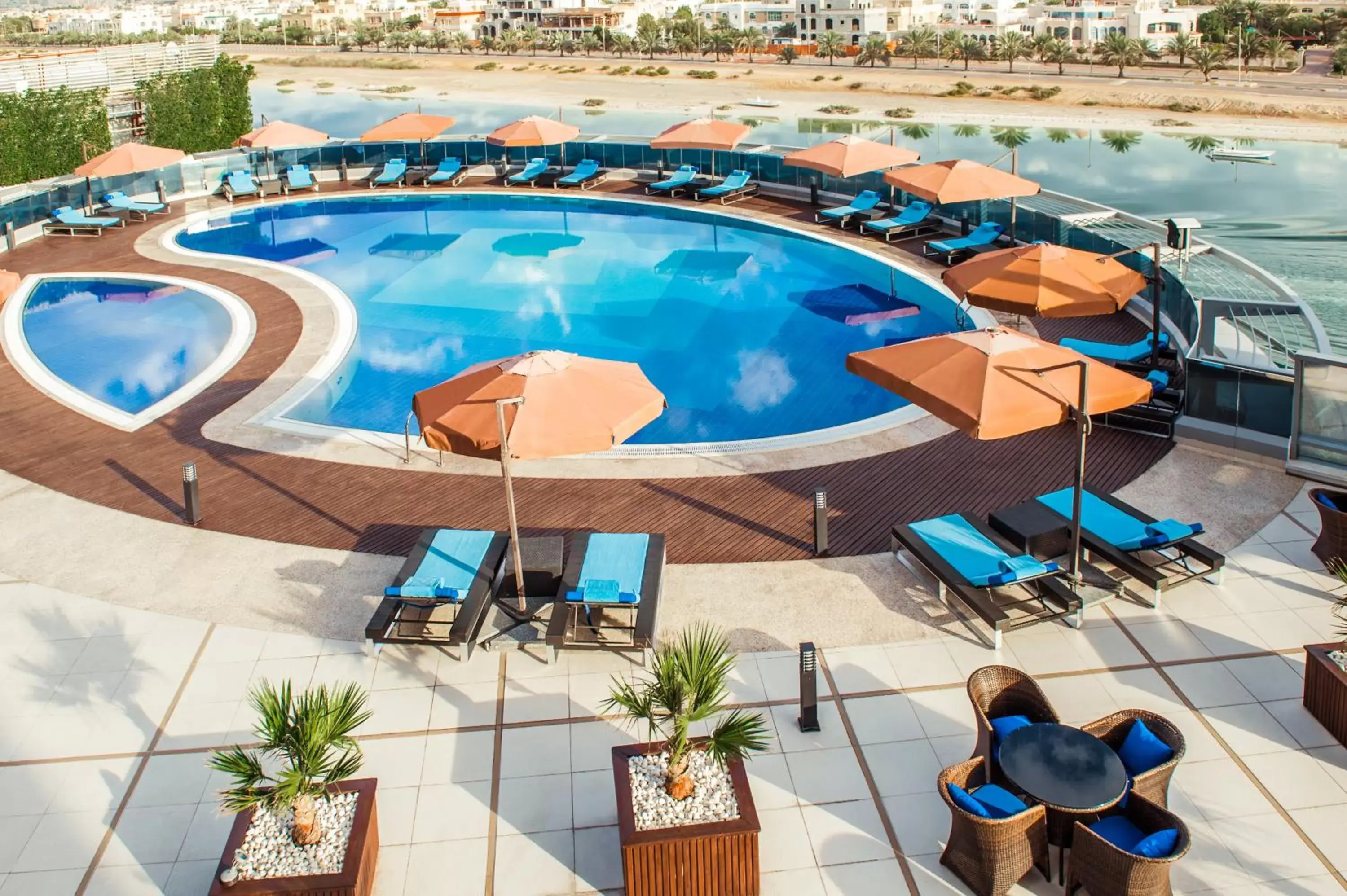 Lobby or reception, Pool View in Novotel Abu Dhabi Gate