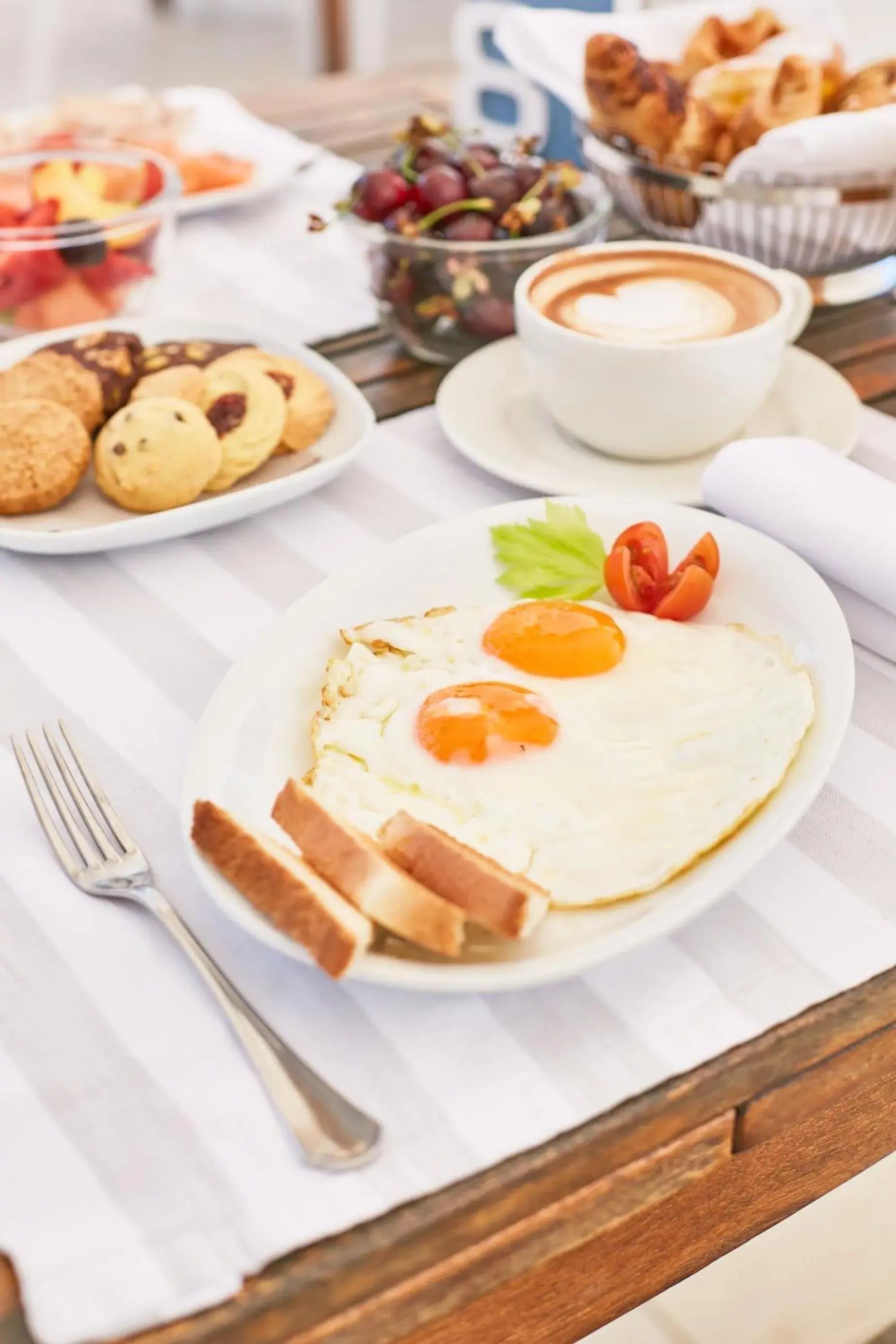 Continental breakfast in Bellettini Hotel