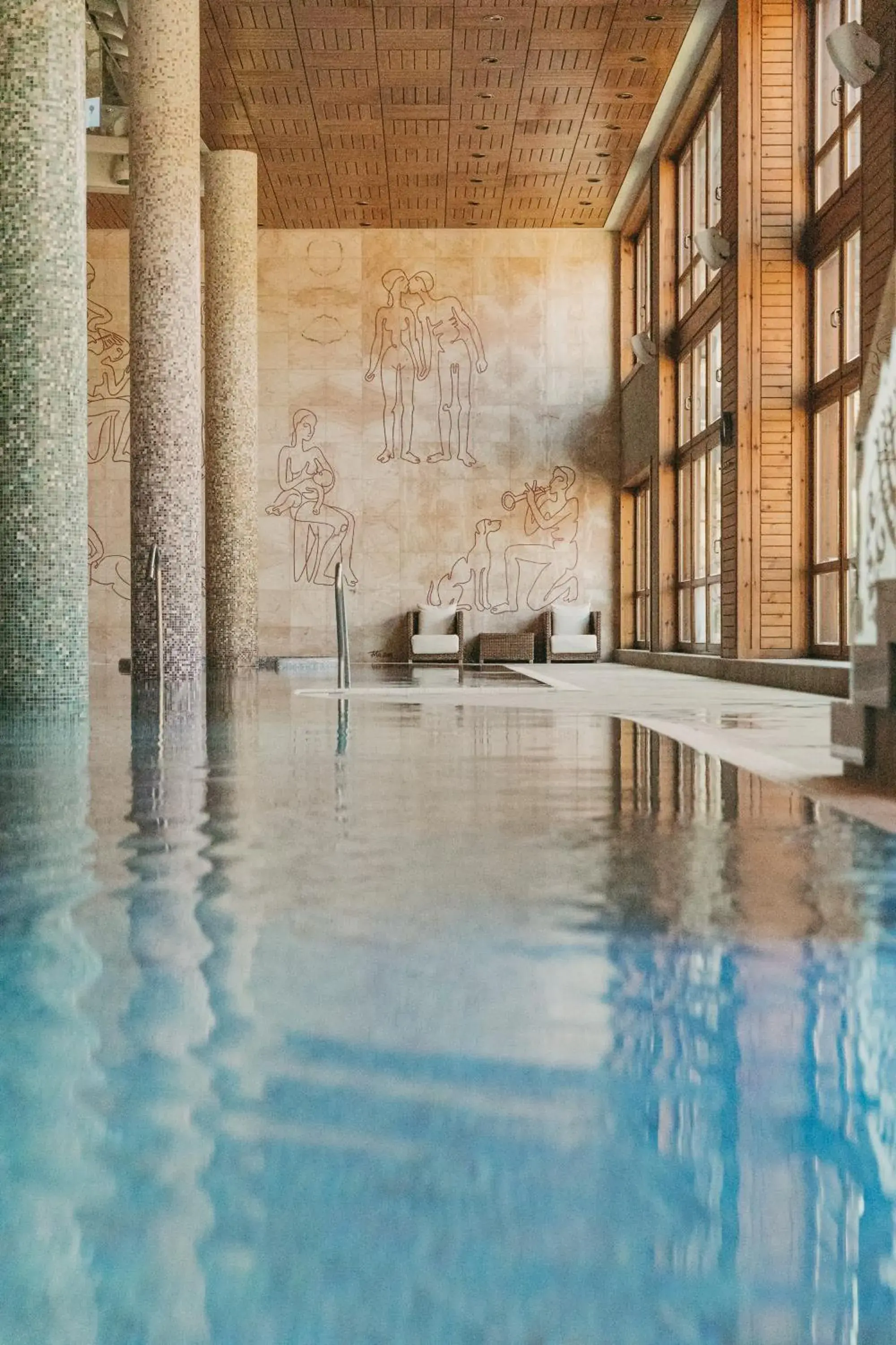 Spa and wellness centre/facilities, Swimming Pool in Sport Hotel Hermitage & Spa