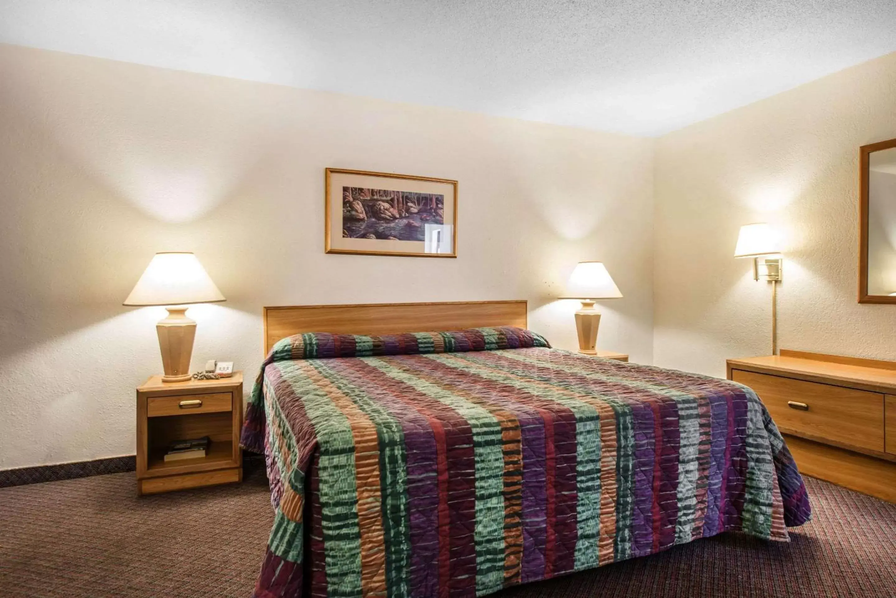 Photo of the whole room, Bed in Rodeway Inn & Suites Colorado Springs