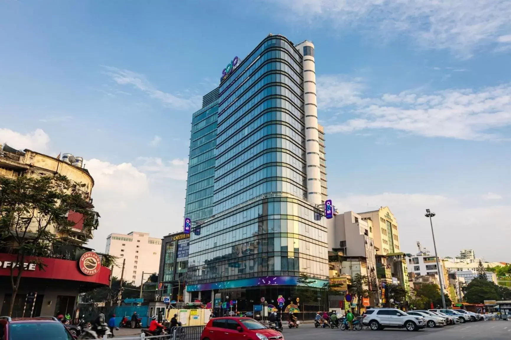 Property Building in SOJO Hotel Ga Hanoi