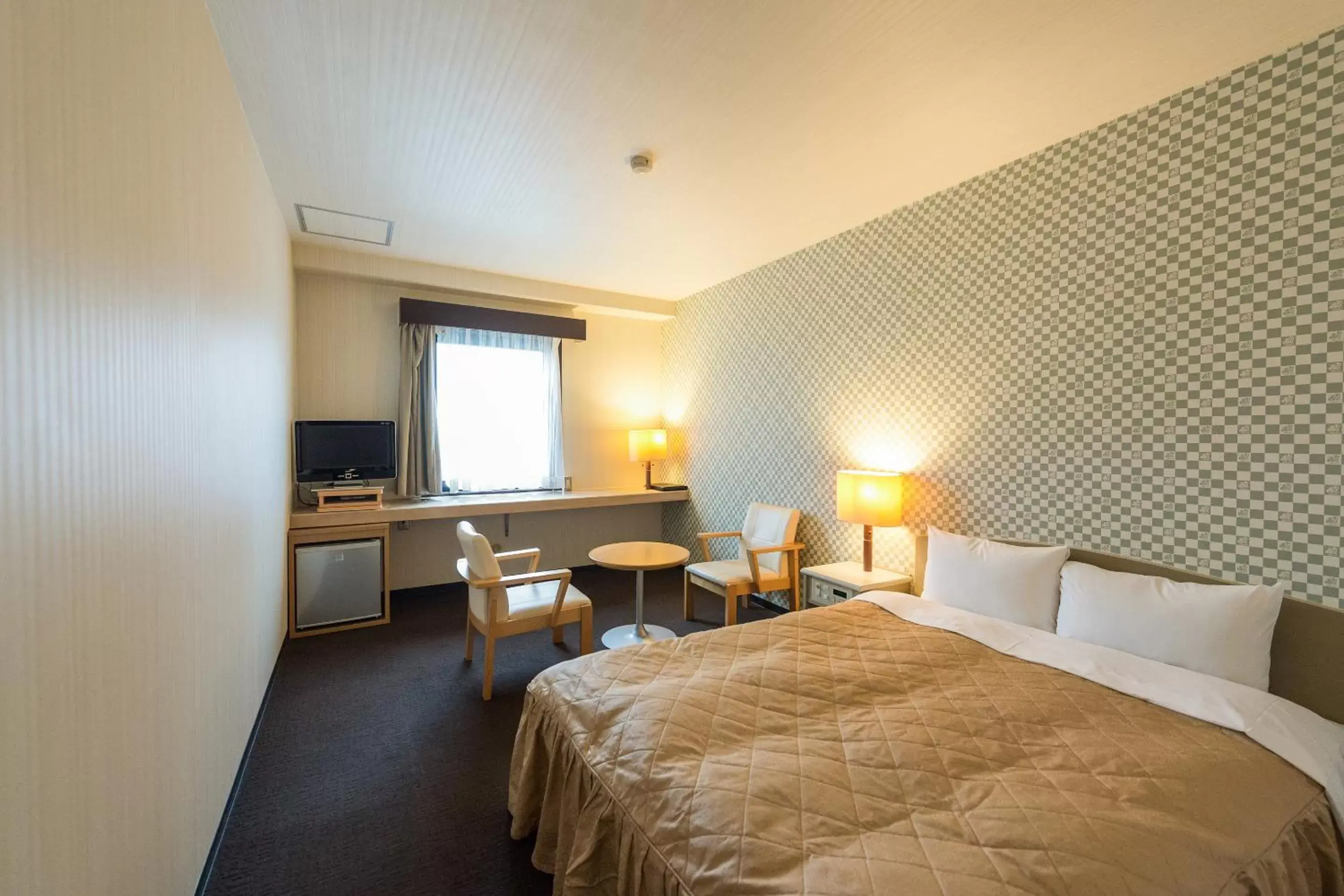 Photo of the whole room, Bed in HOTEL LiVEMAX Kofu