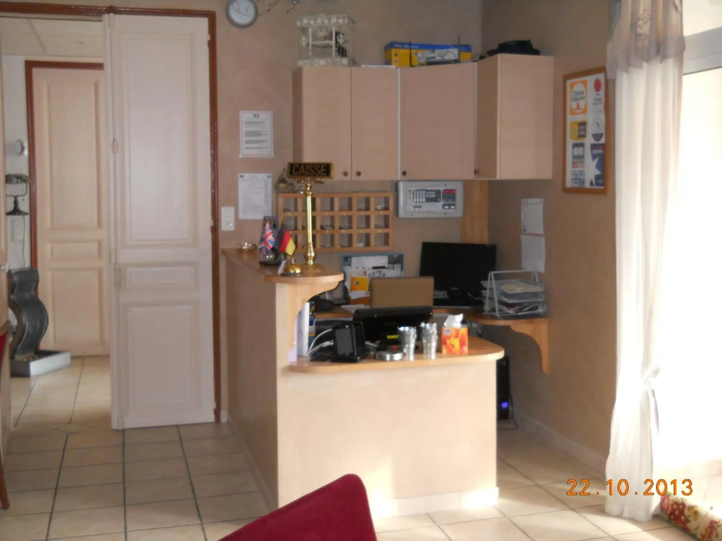 Business facilities, Kitchen/Kitchenette in Hotel Restaurant Le Castel Fleuri