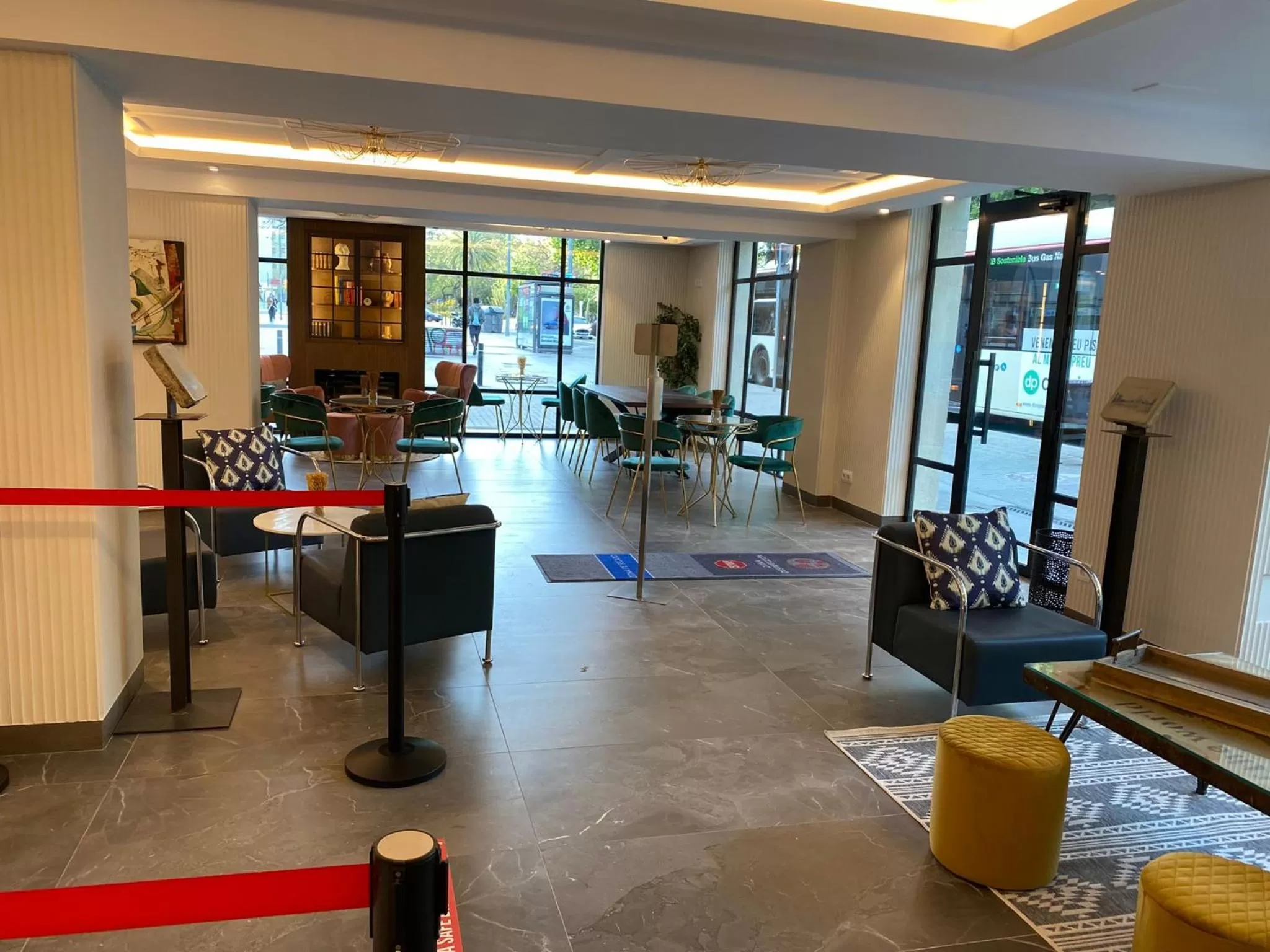 Lobby or reception in Hotel Oasis