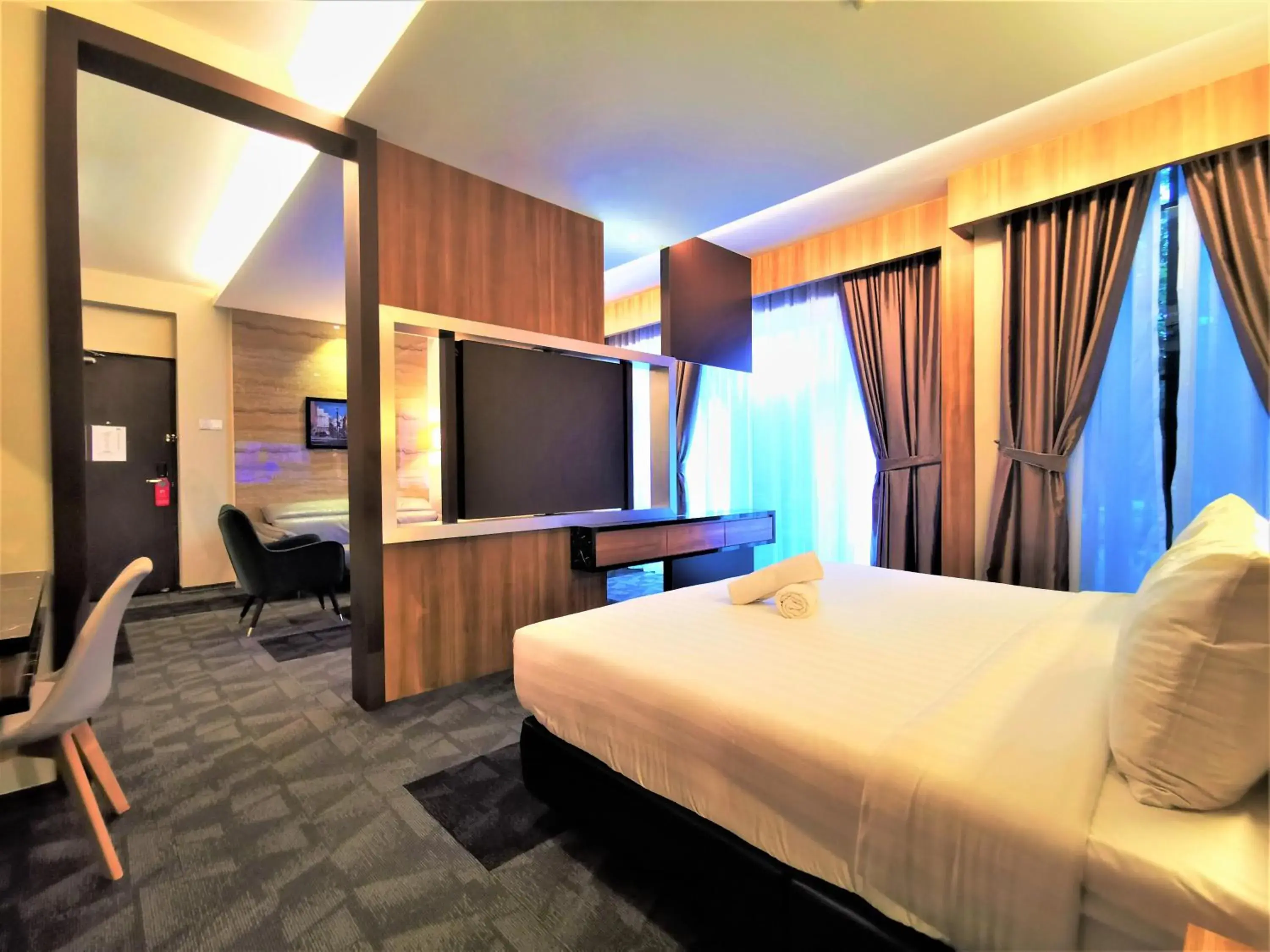 Bed in Prestigo Hotel - Johor Bharu Bed in Prestigo Hotel - Johor Bharu