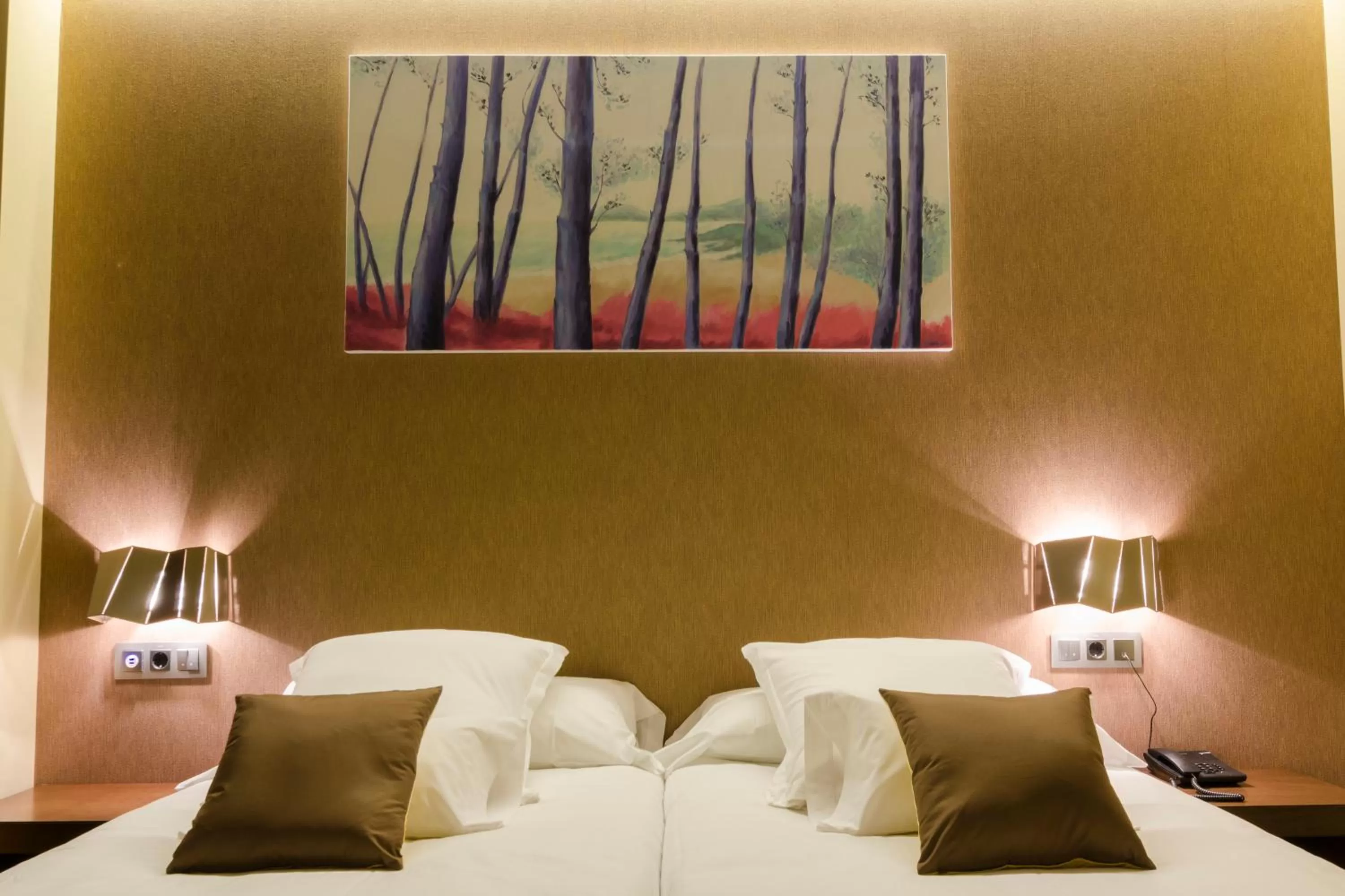 Decorative detail, Bed in Agua de Mar Hotel Boutique