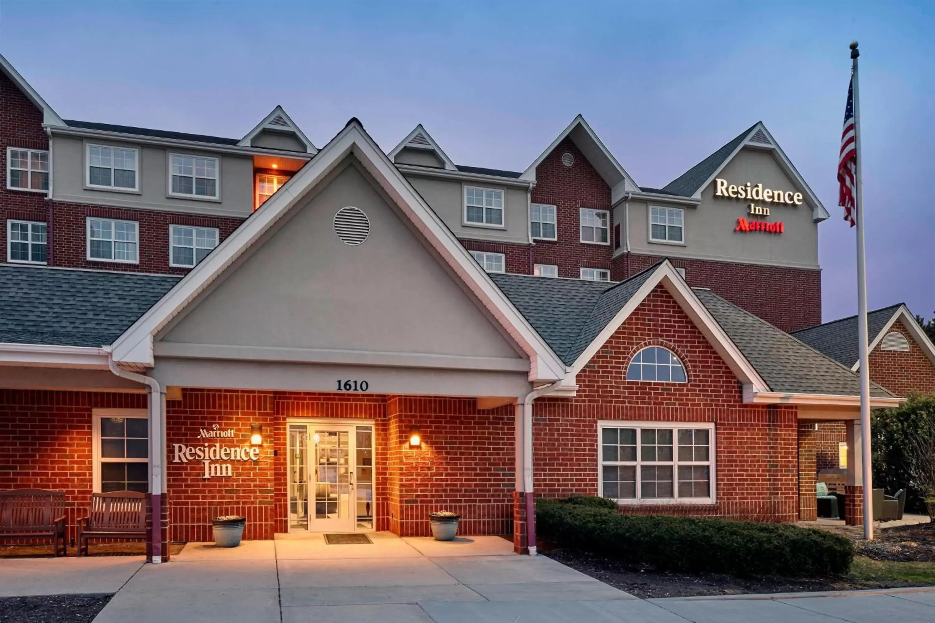 Property Building in Residence Inn by Marriott Chicago Schaumburg/Woodfield Mall