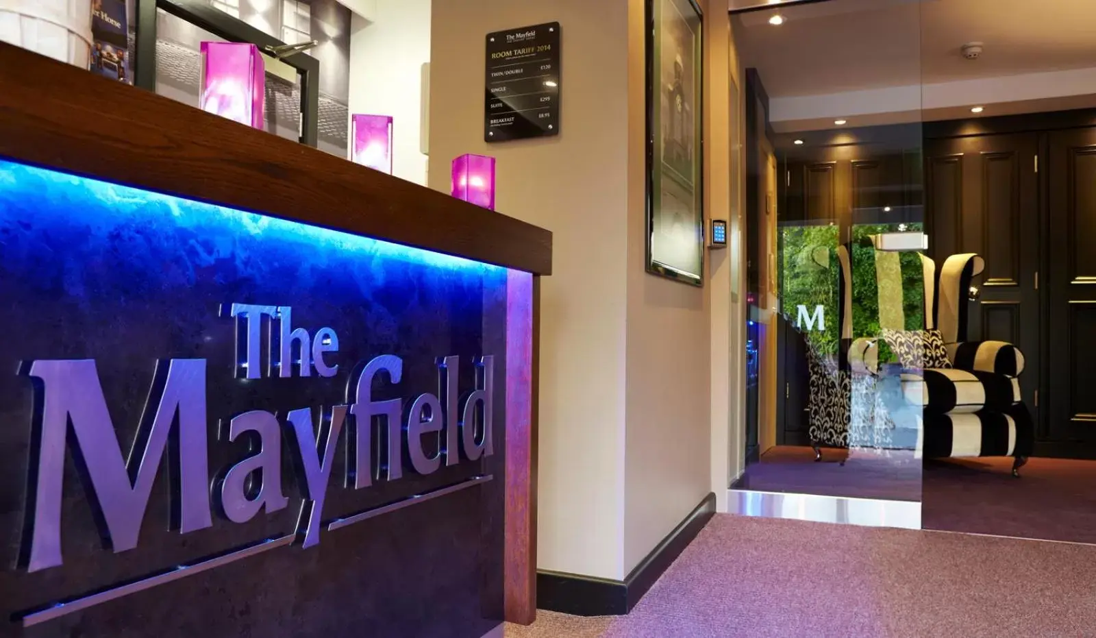 Lobby or reception, Property Logo/Sign in The Mayfield Seamer