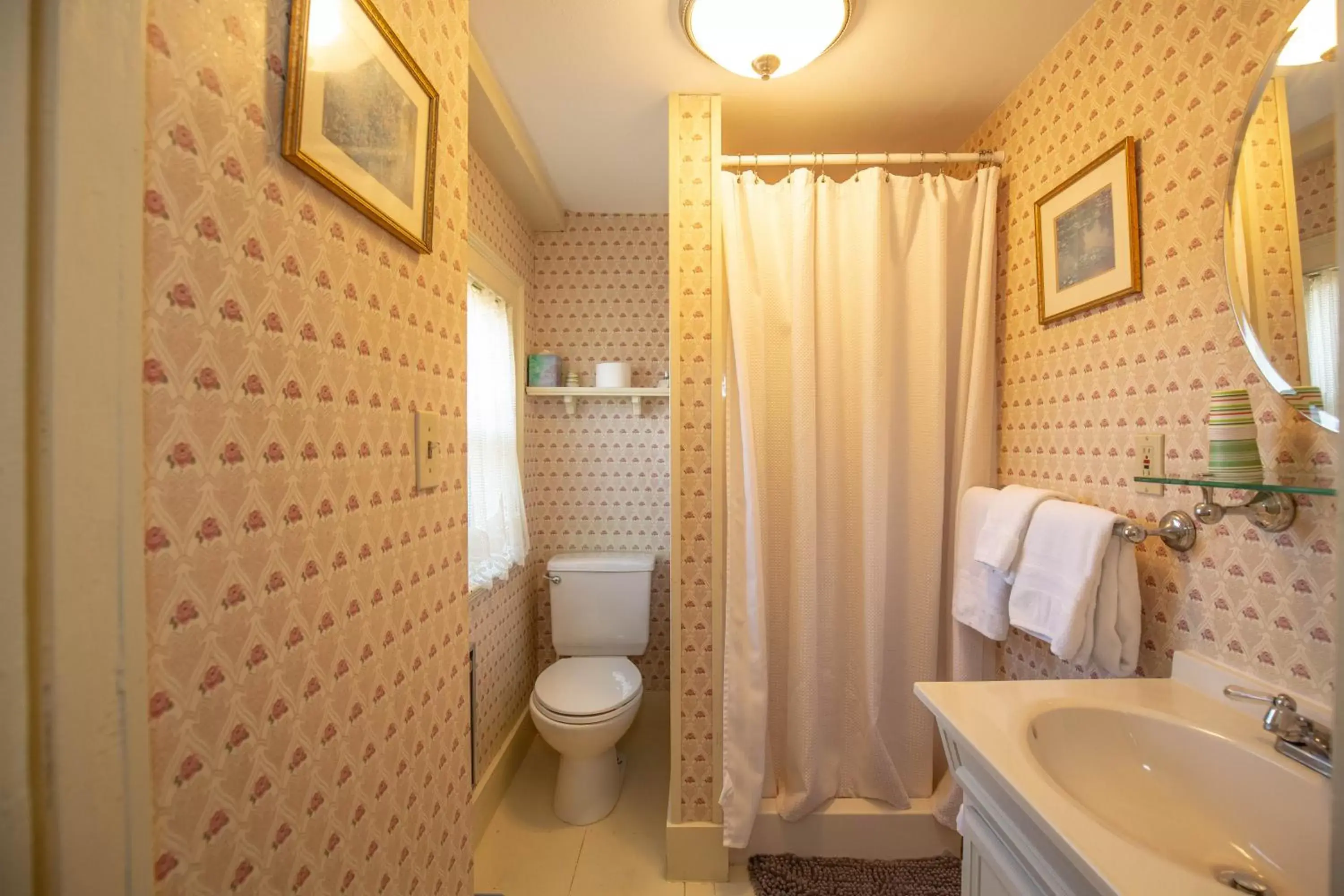 Bathroom in Clark Currier Inn