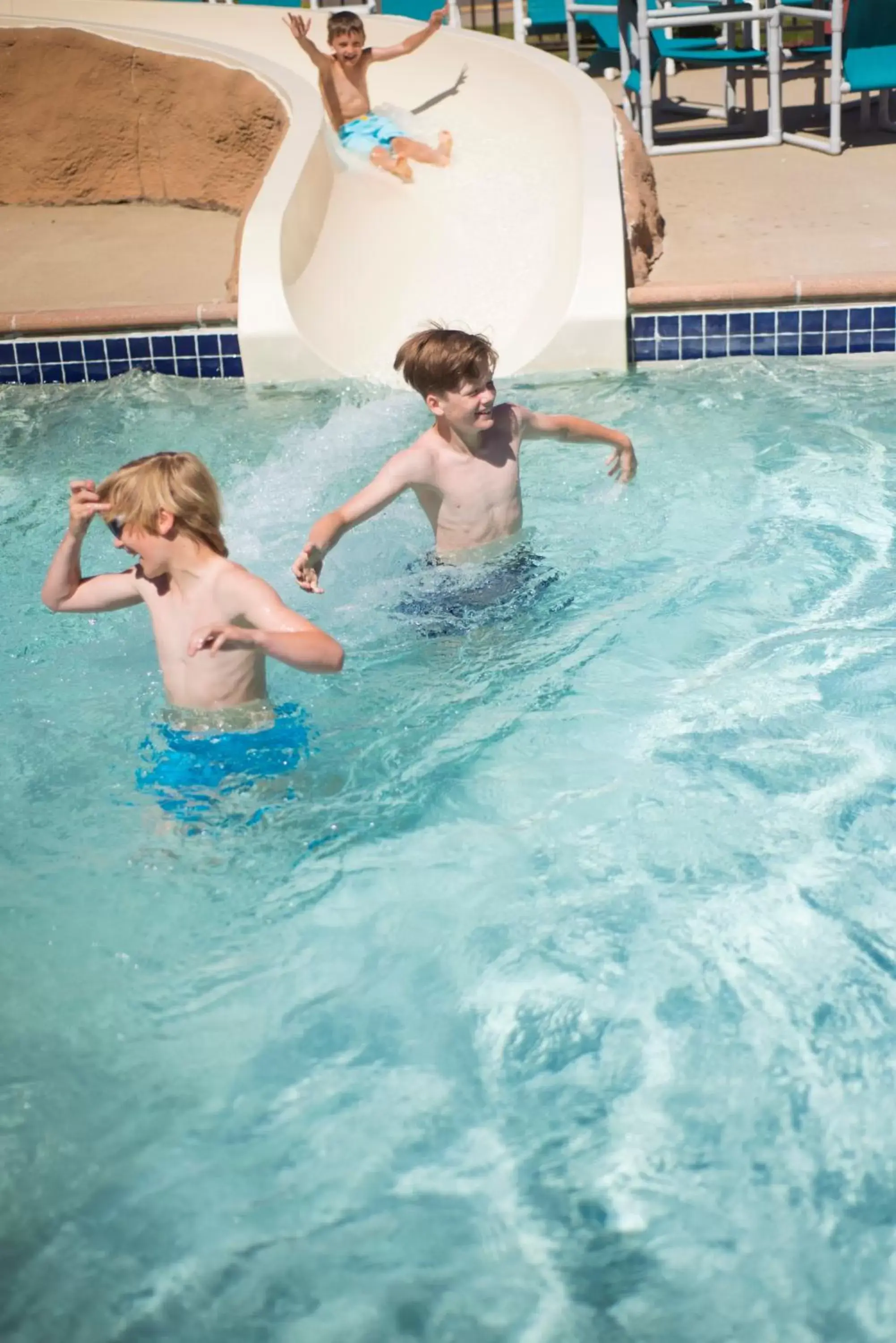 Swimming pool in Atlantis Family Waterpark Hotel