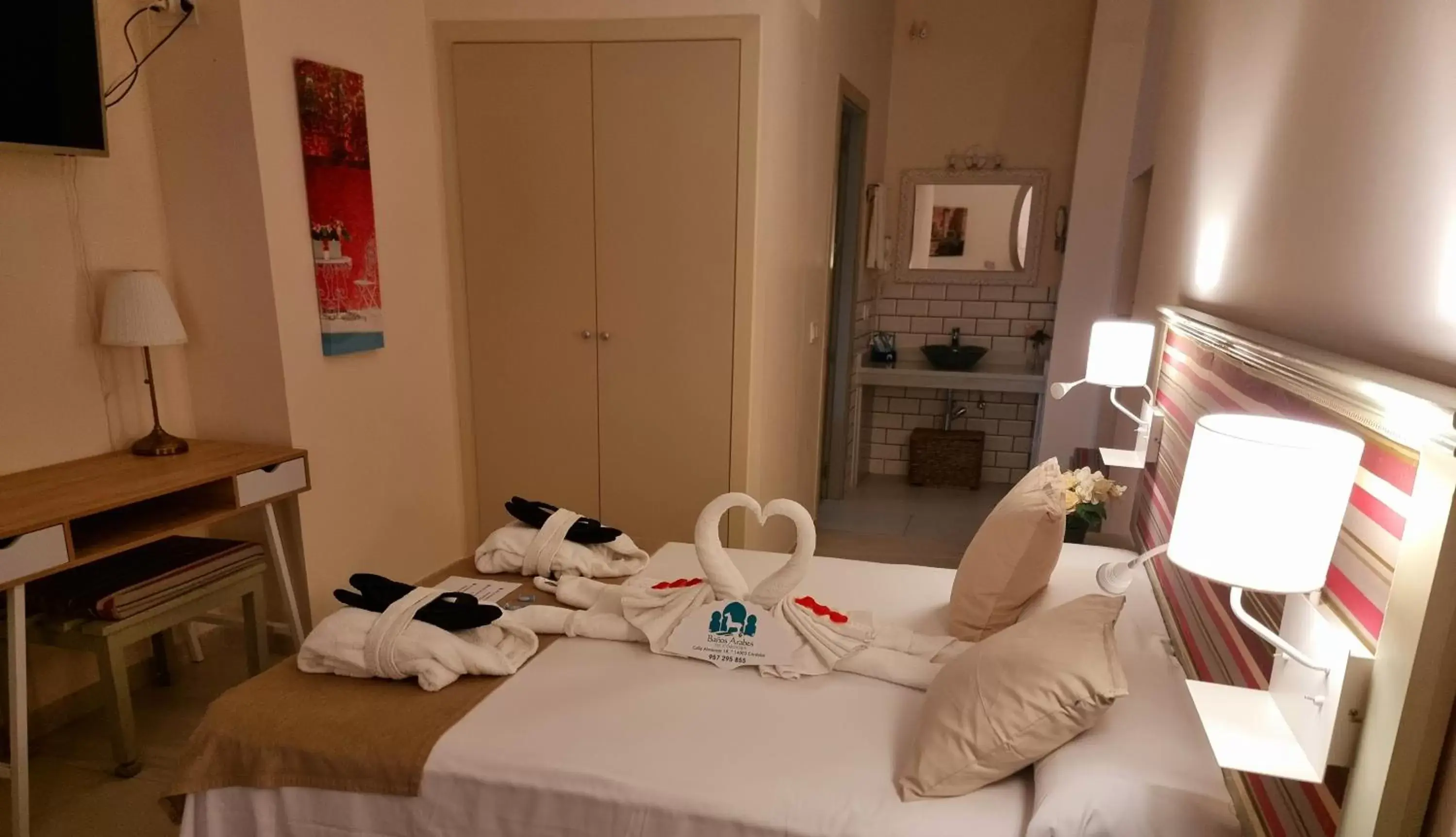 Bedroom in Hospedería Baños Arabes de Córdoba Dos