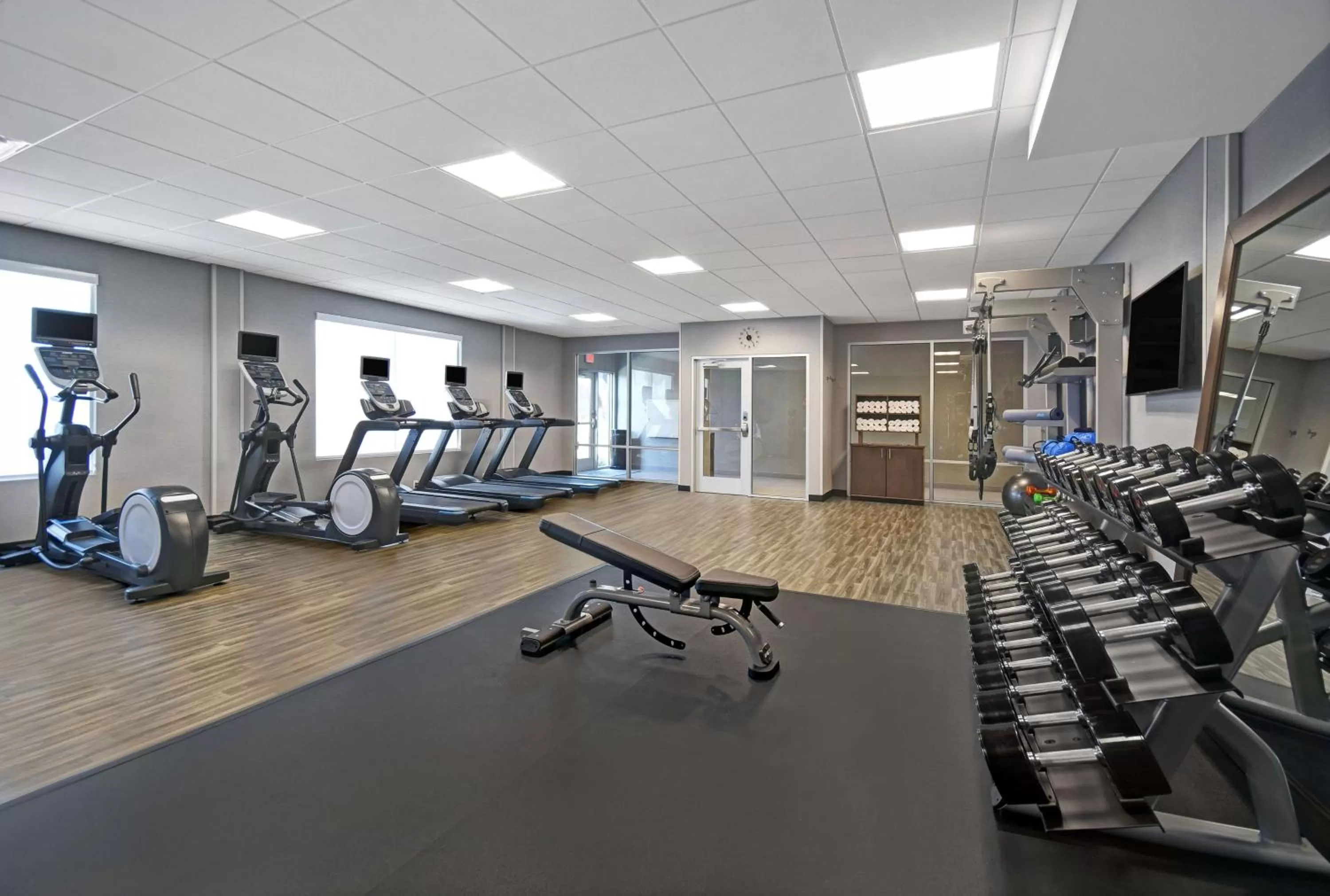 Fitness centre/facilities in Hampton Inn Las Vegas Strip South, NV 89123