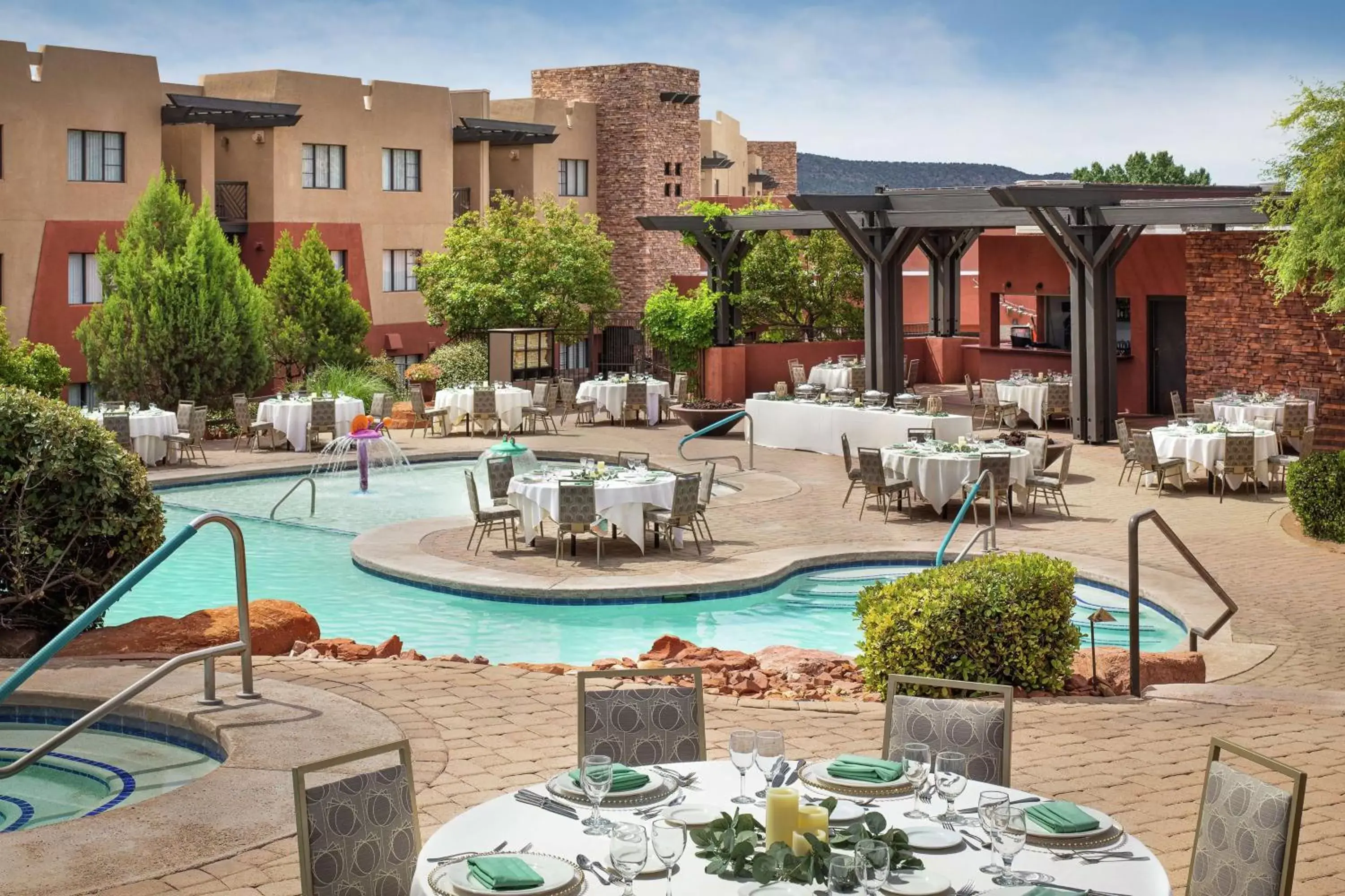 Meeting/conference room, Swimming Pool in Hilton Sedona Resort at Bell Rock