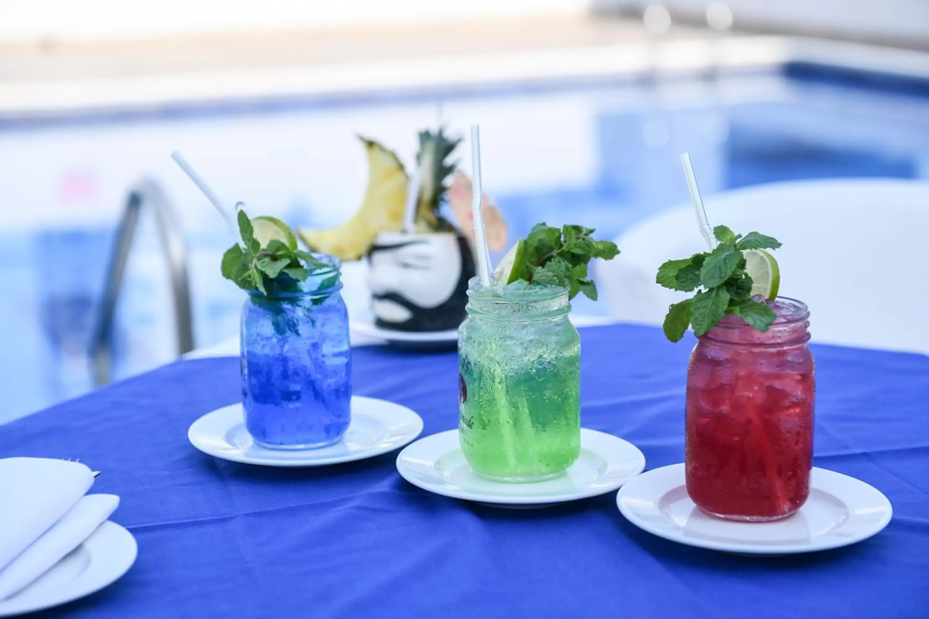 Decorative detail, Drinks in The Juffair Grand Hotel