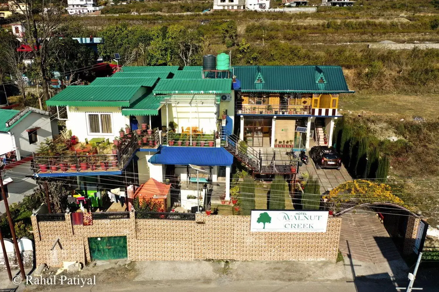 Bird's eye view in The Walnut Creek Bird's eye view in The Walnut Creek