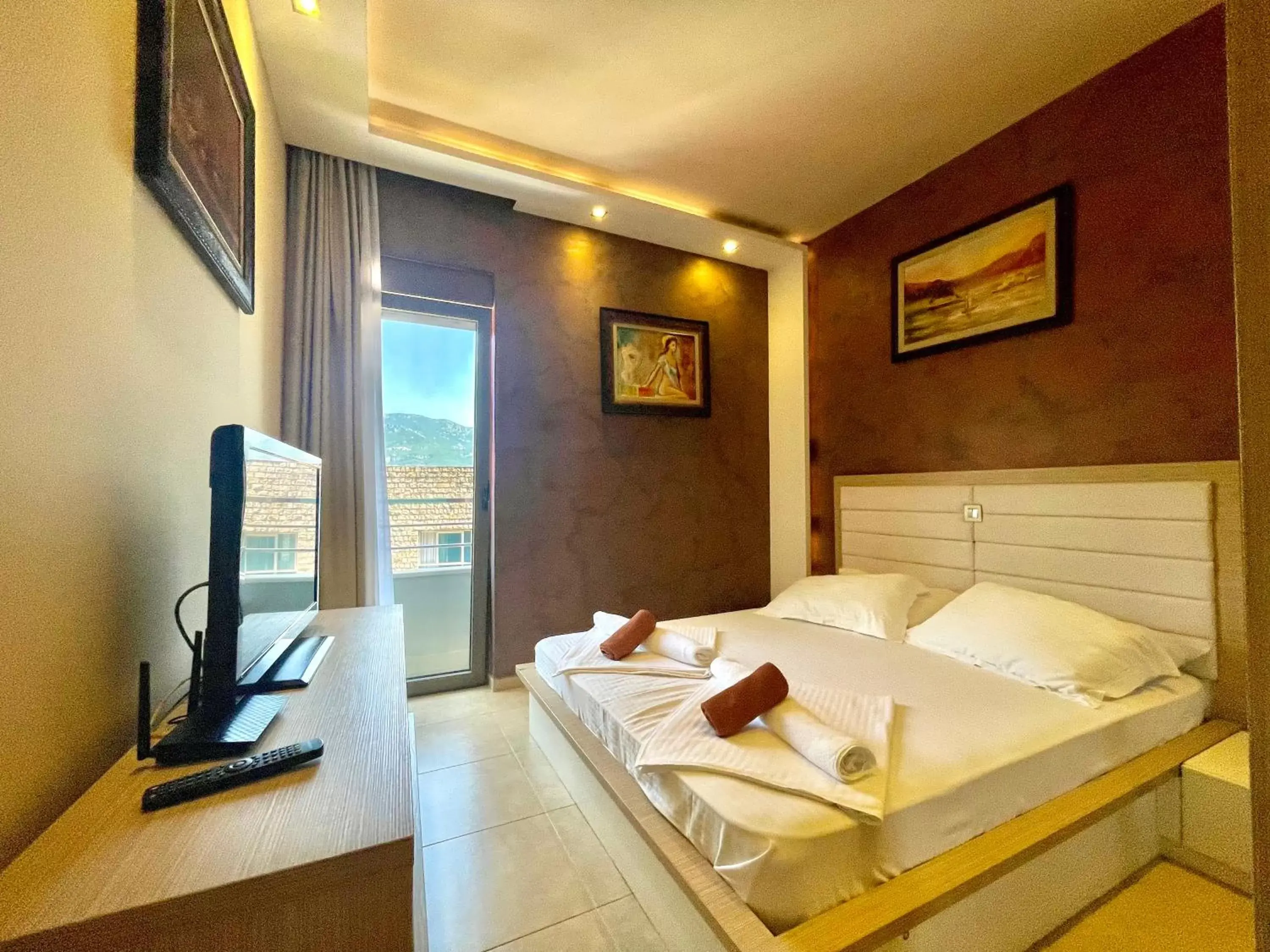 Bed in Hotel Butua Residence
