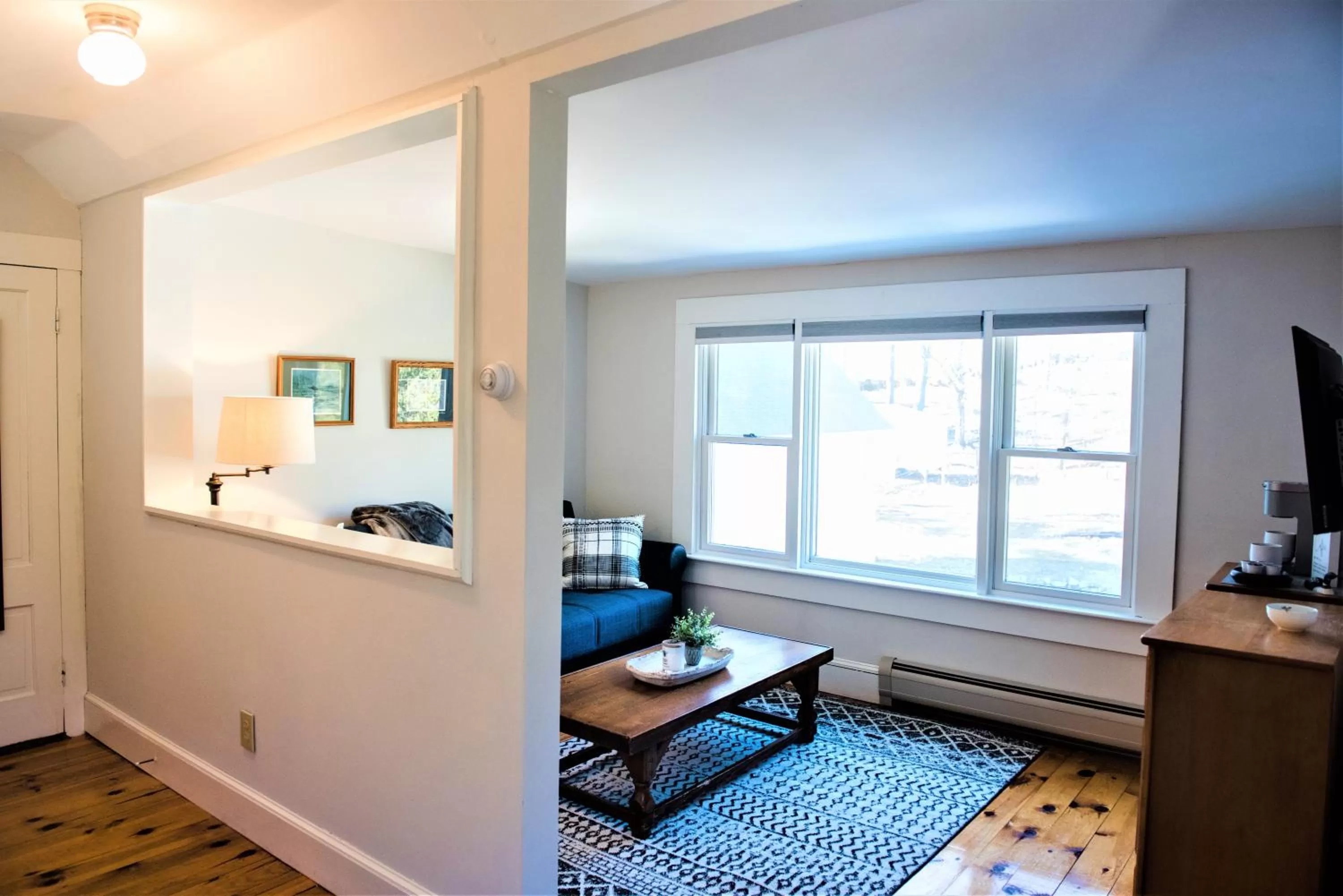 Seating area in Inn on Golden Pond