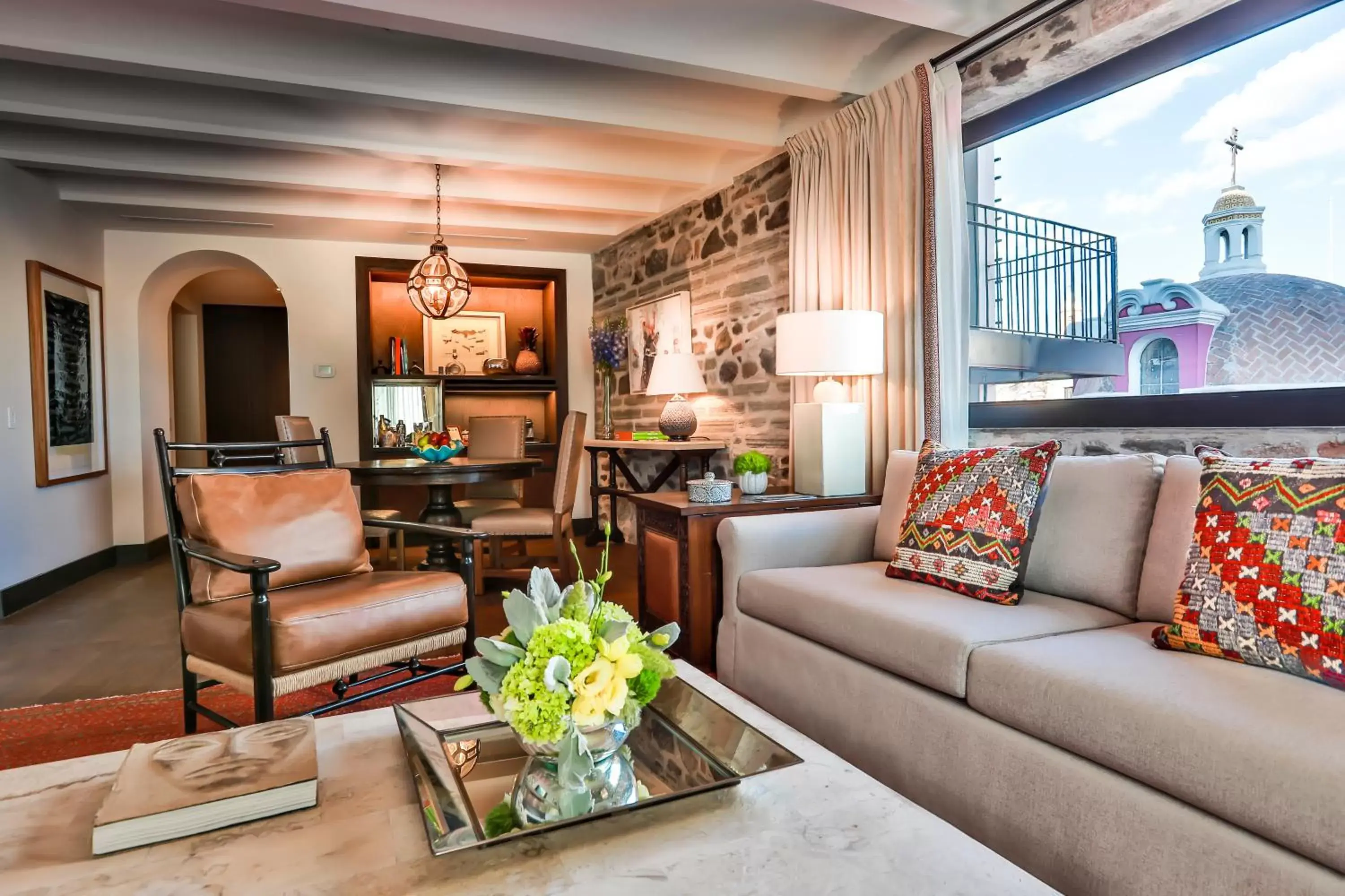 Living room, Seating Area in Banyan Tree Puebla