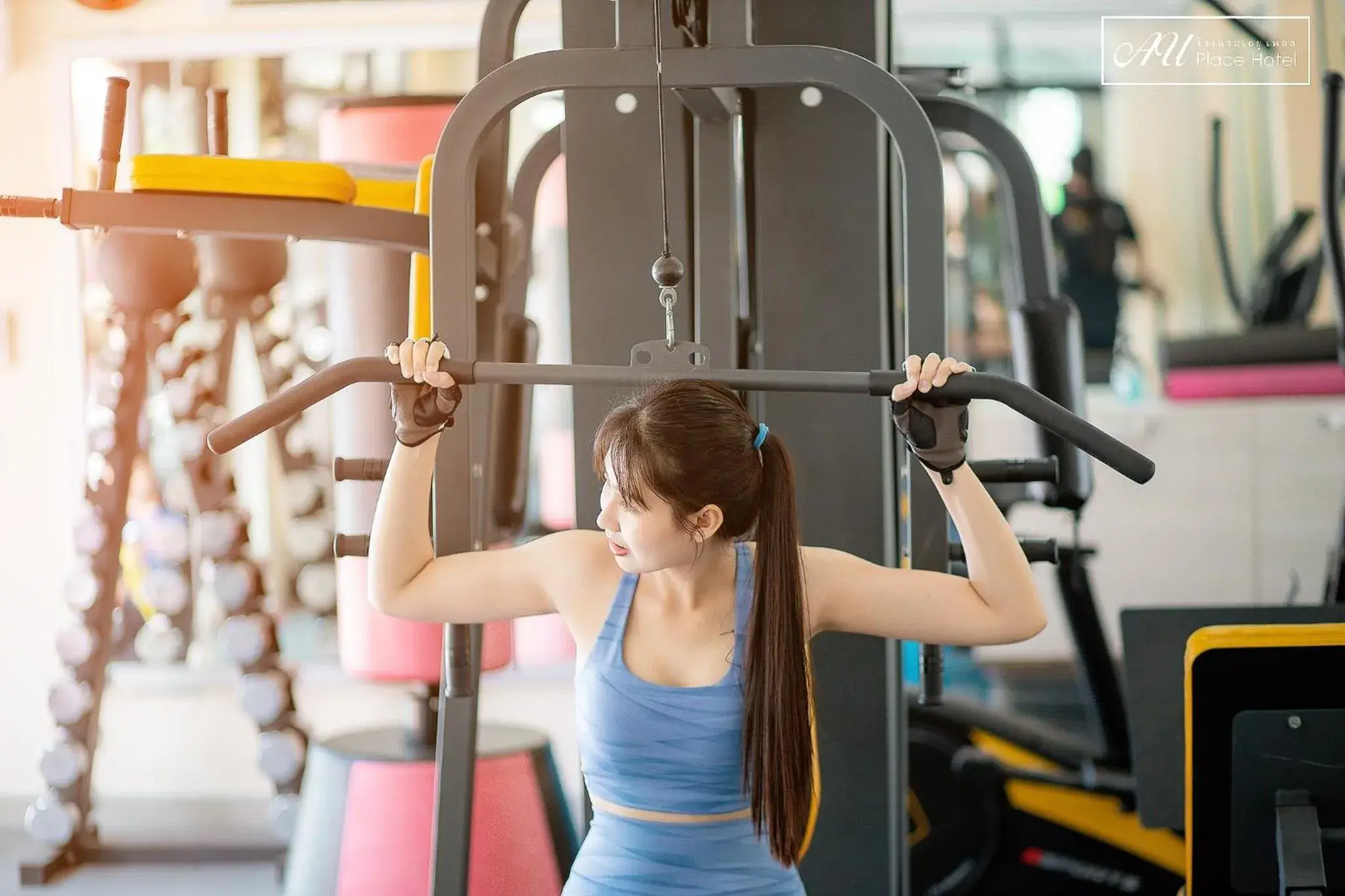 Fitness centre/facilities in AU Place Hotel Fitness centre/facilities in AU Place Hotel