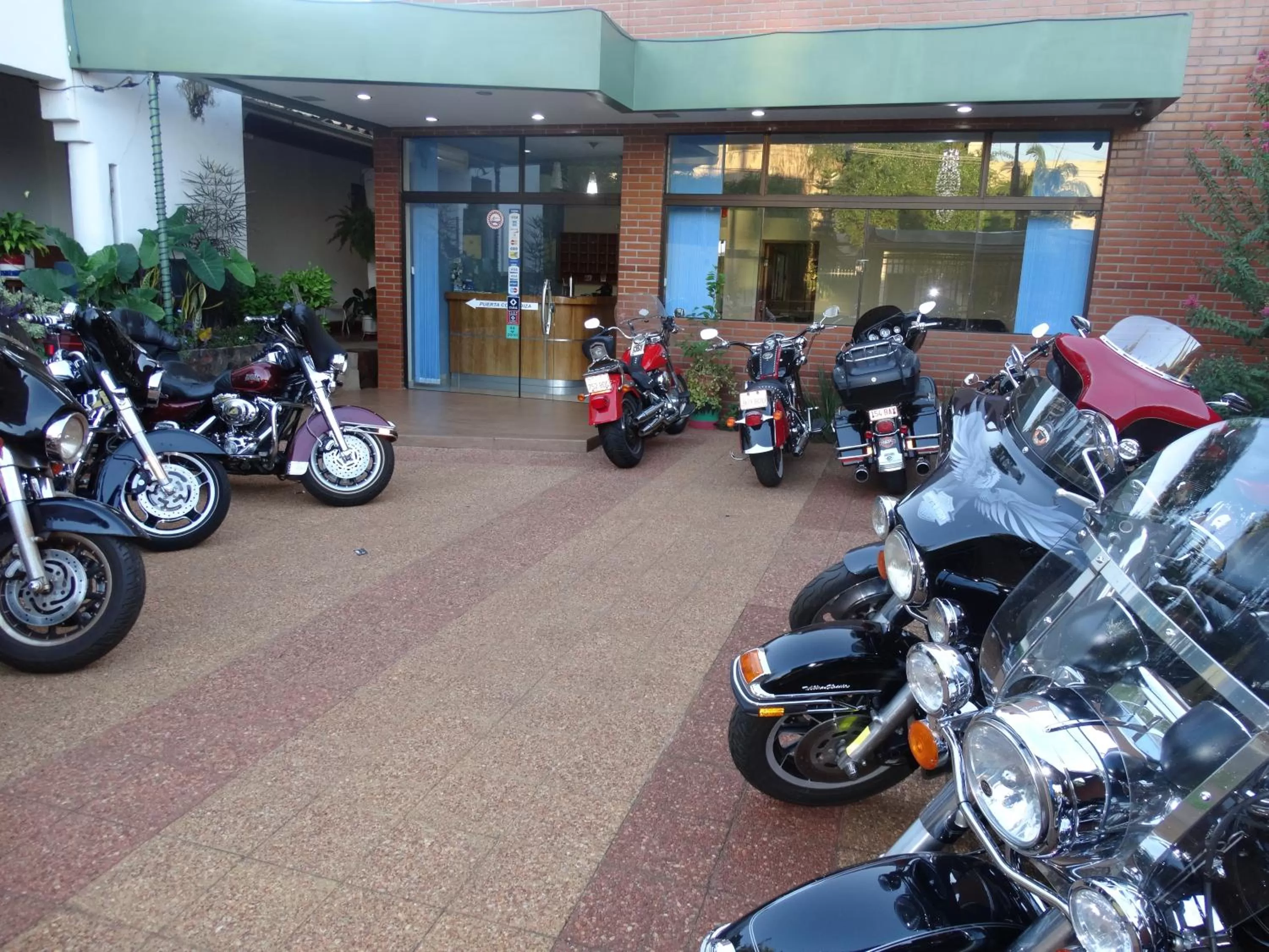 Facade/entrance in Terwindt Hotel