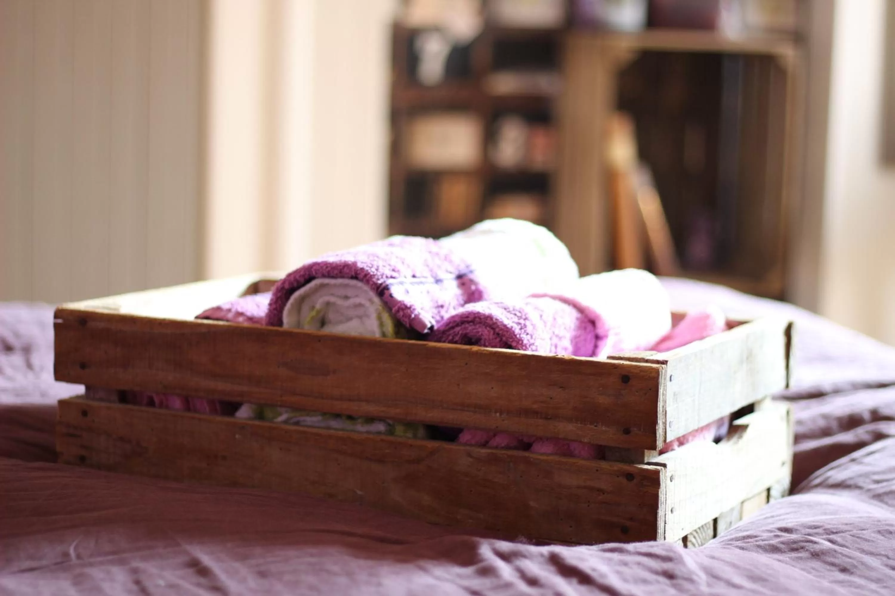 Bed in Le chalet des Pesettes