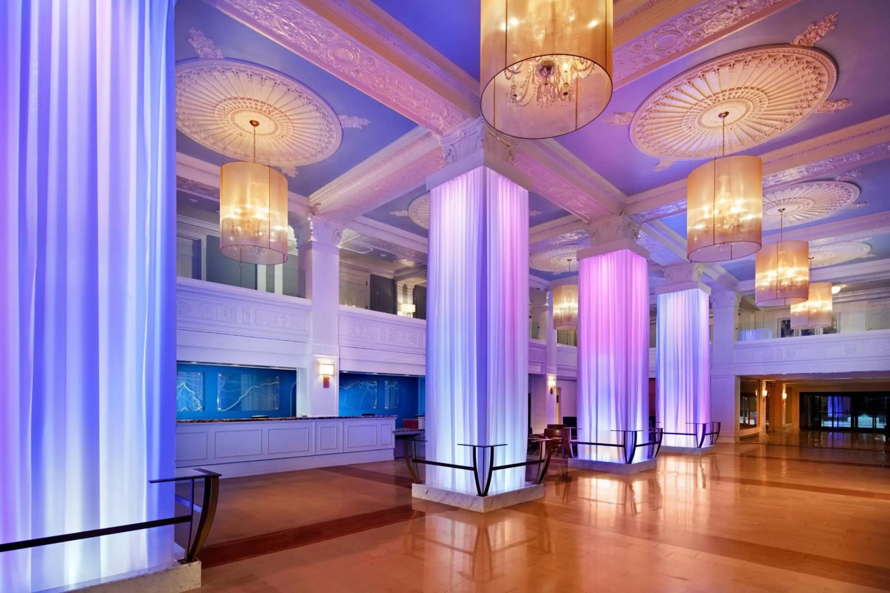 Lobby or reception in The Gunter Hotel
