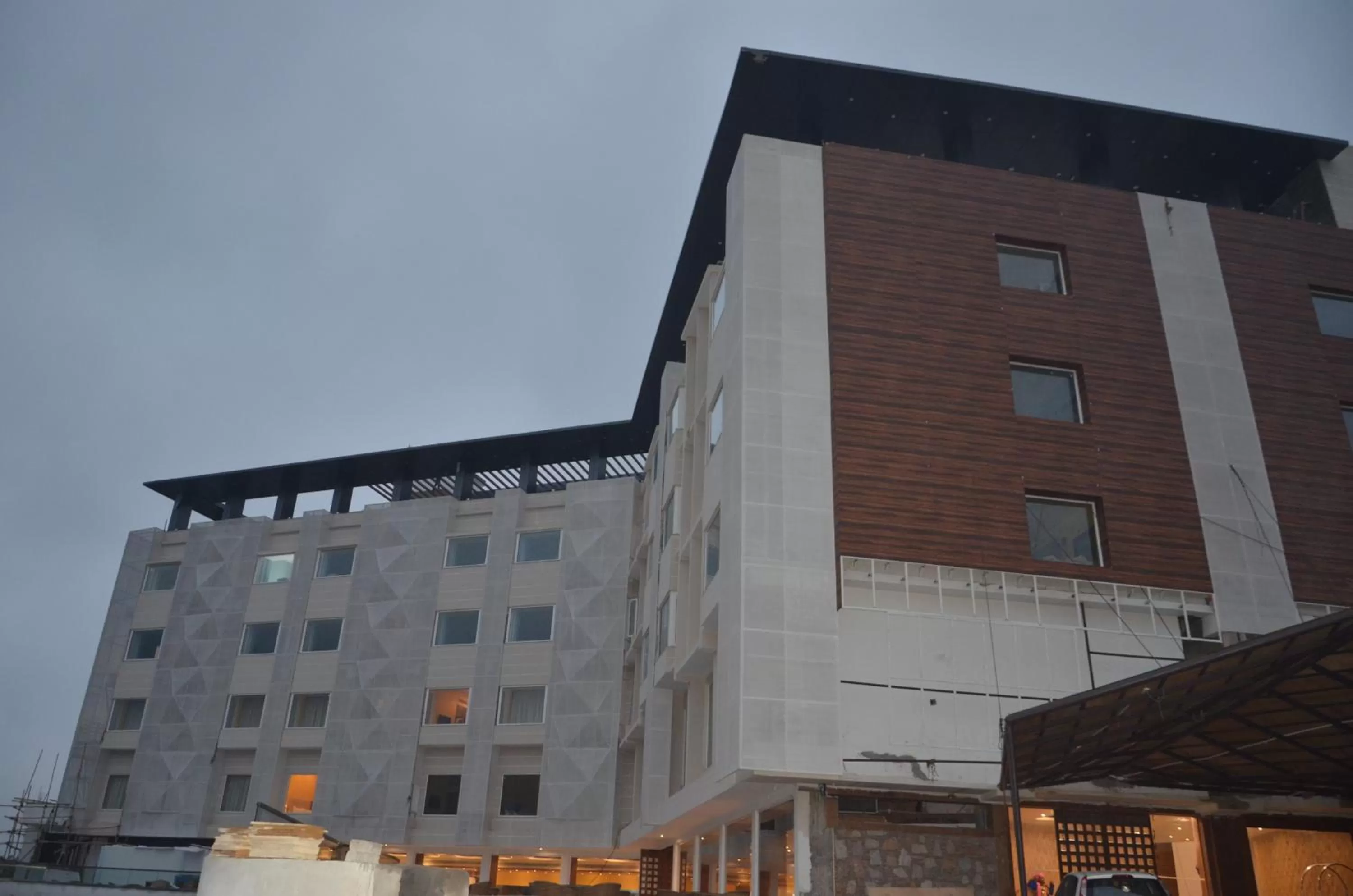 Facade/entrance in jüSTa Sajjangarh Resort & Spa, Udaipur
