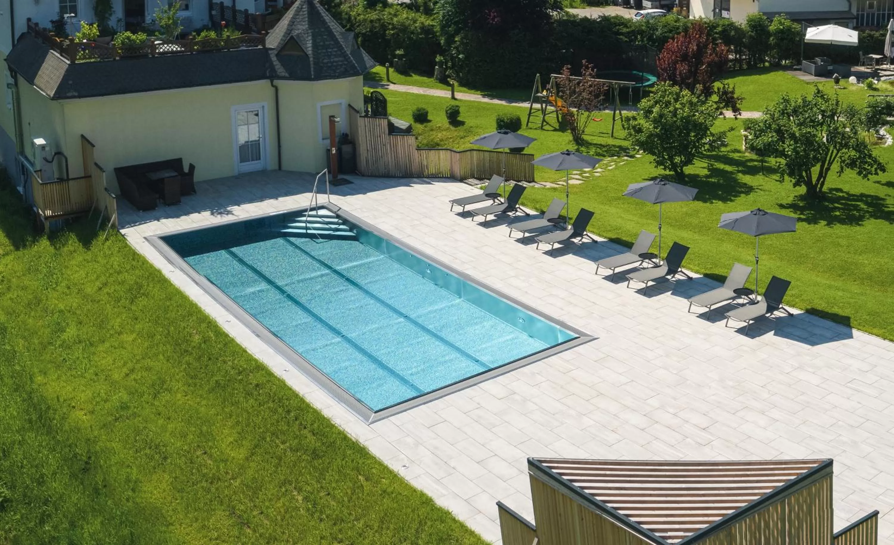 Garden in Hotel Schartner