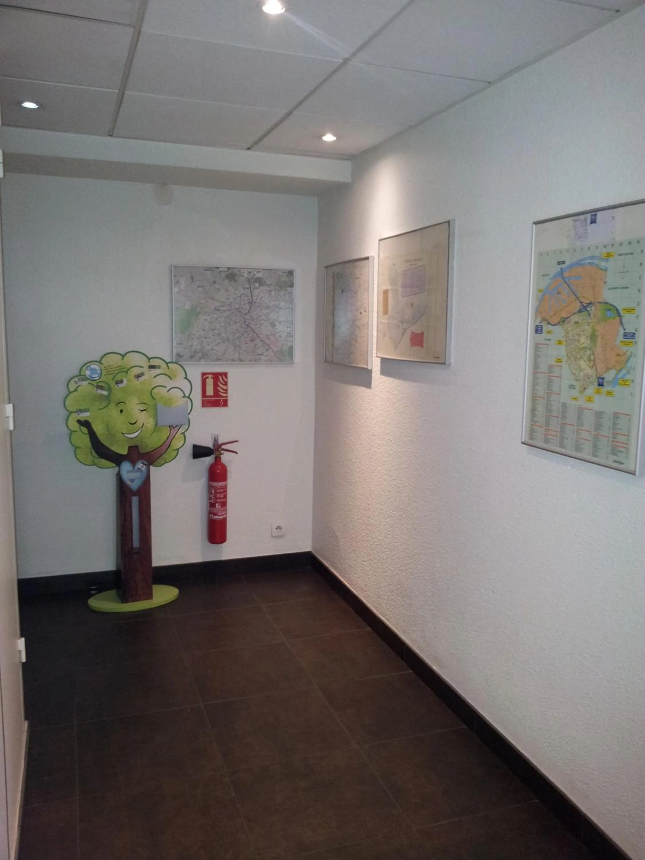 Decorative detail in ibis Budget Gennevilliers Asnieres