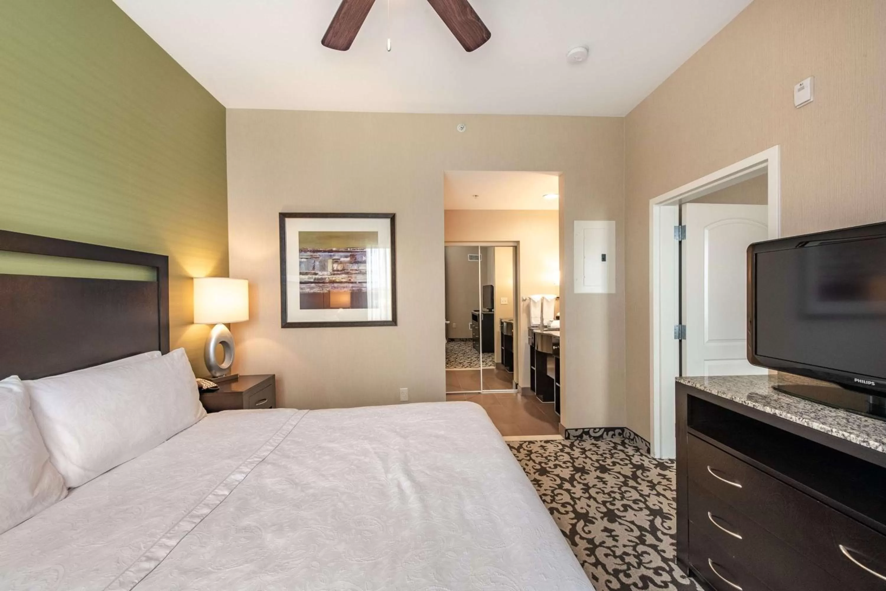 Bed in Homewood Suites by Hilton Oxnard/Camarillo