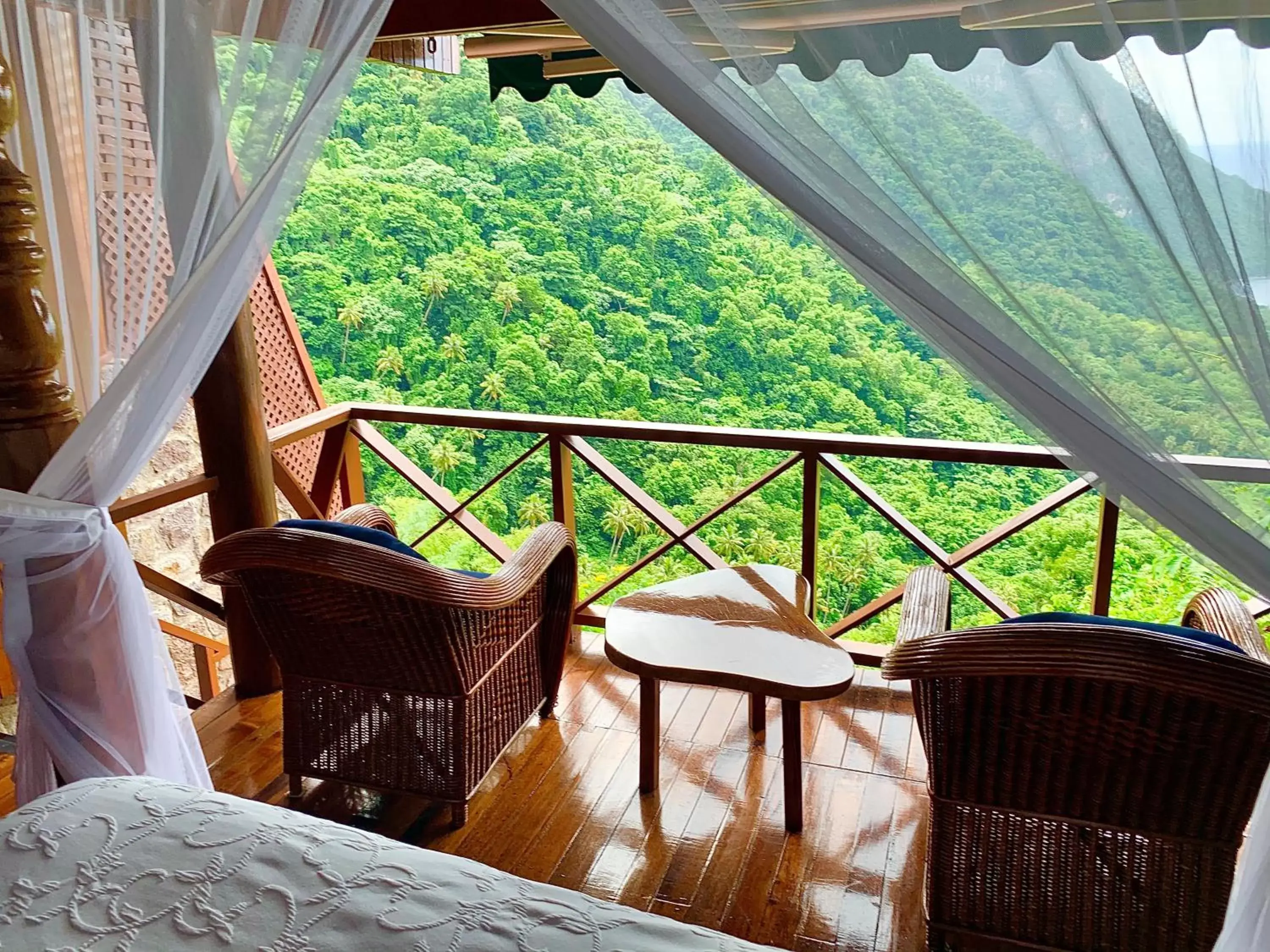 Natural landscape, Balcony/Terrace in Ladera Resort